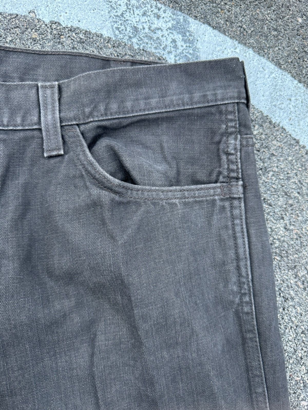 Jean × Levi's × Vintage Vintage Levi’s 513 Black Tab Y2K Size US 38 / EU 54 - 5 Thumbnail