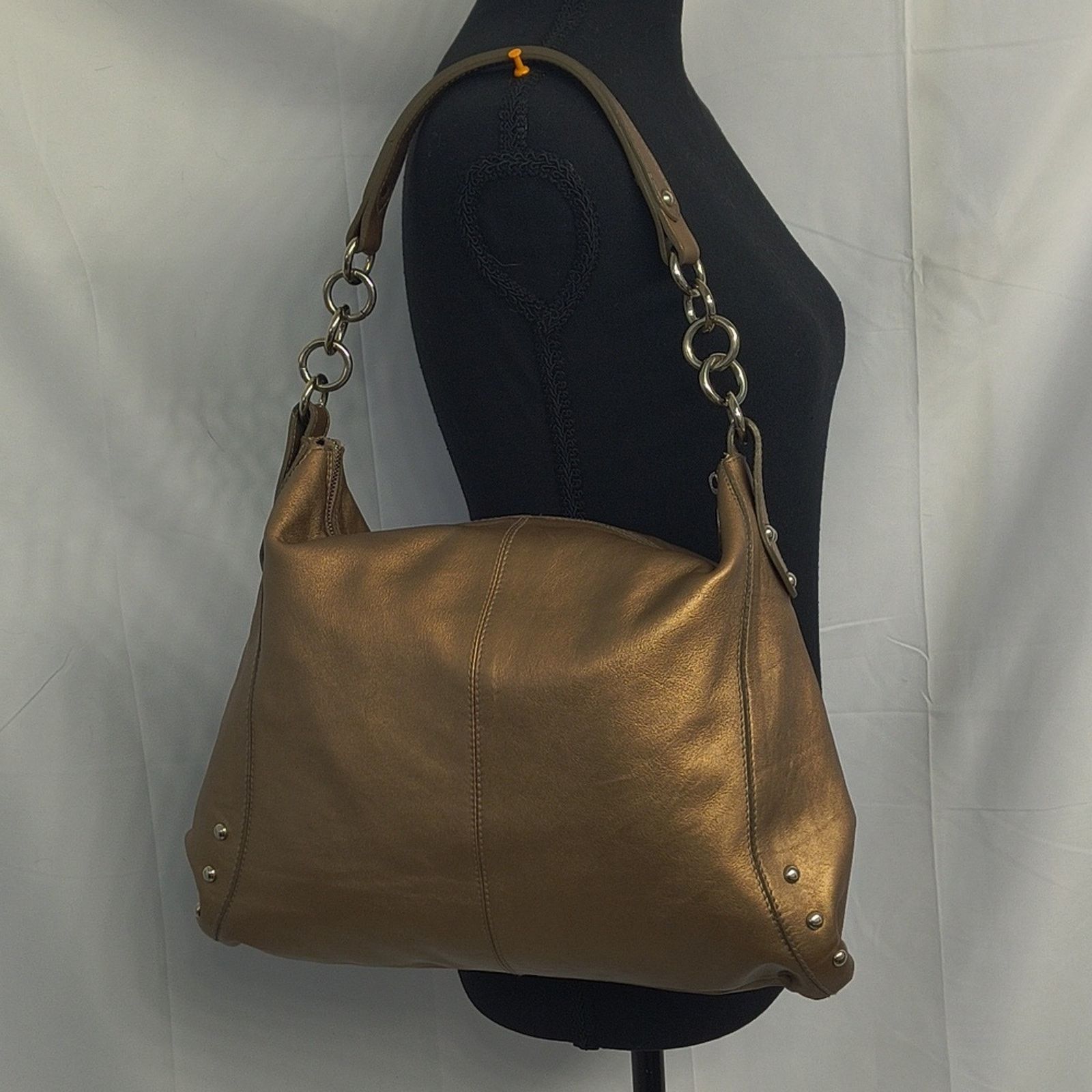 Furla Vintage Made in ITALY Furla Leather Hobo Shoulder Bag Size ONE SIZE - 1 Thumbnail