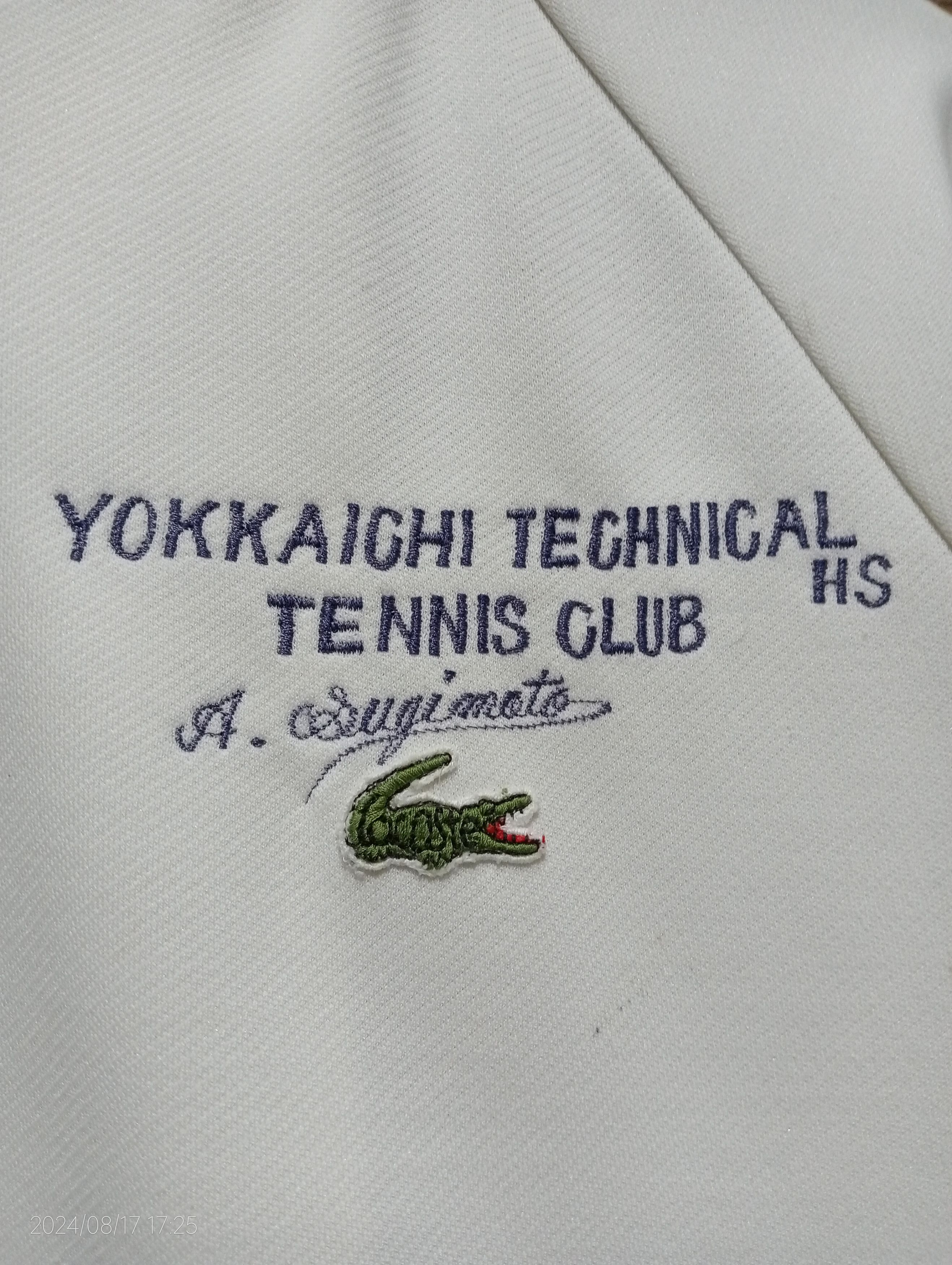 Lacoste × Vintage Vintage '90s Chemise Lacoste Tennis Style Track Jacket Japan Size US M / EU 48-50 / 2 - 7 Thumbnail