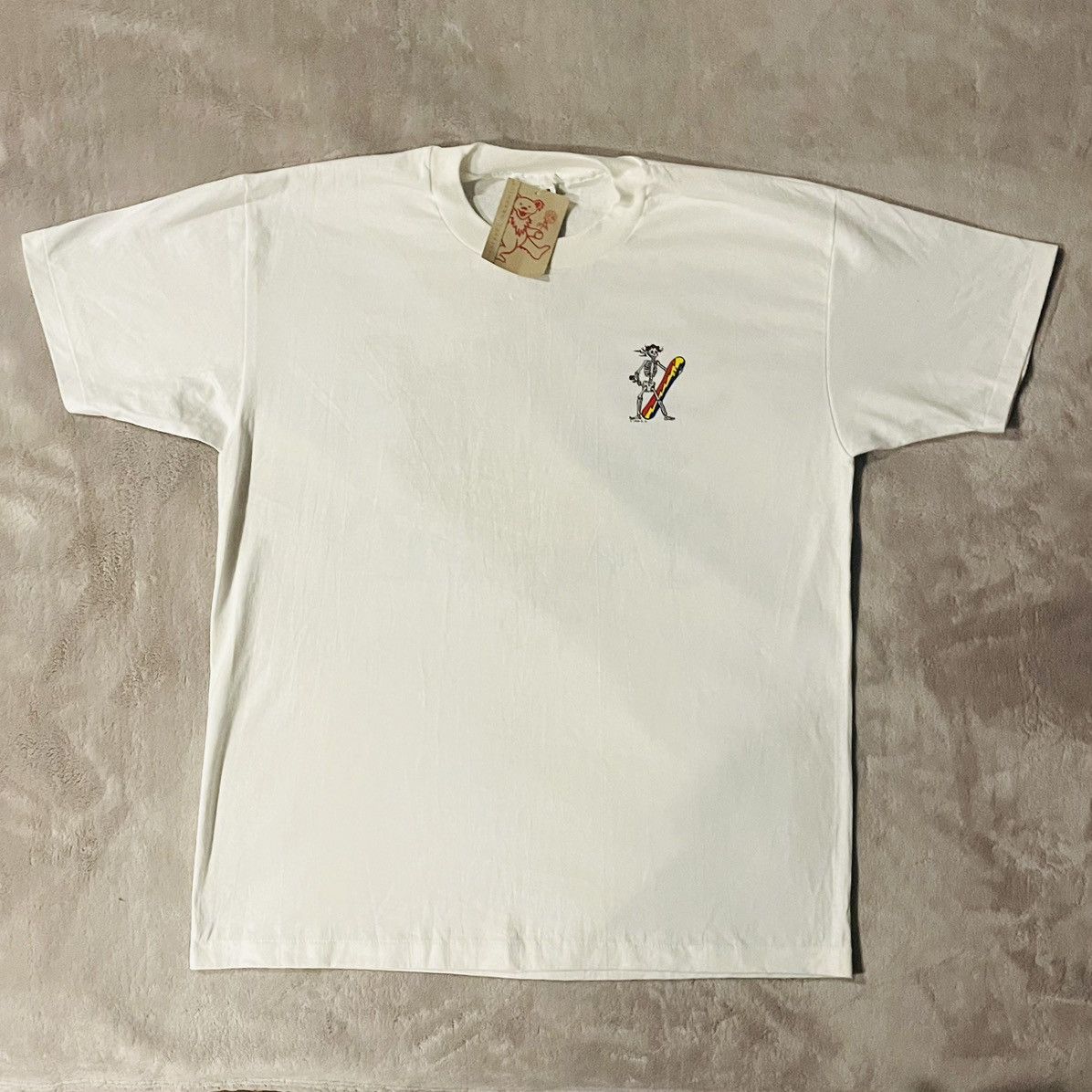 Grateful Dead Vintage 1996 Grateful Dead Snowboard Shirt White NWT Size XL Size US XL / EU 56 / 4 - 2 Thumbnail