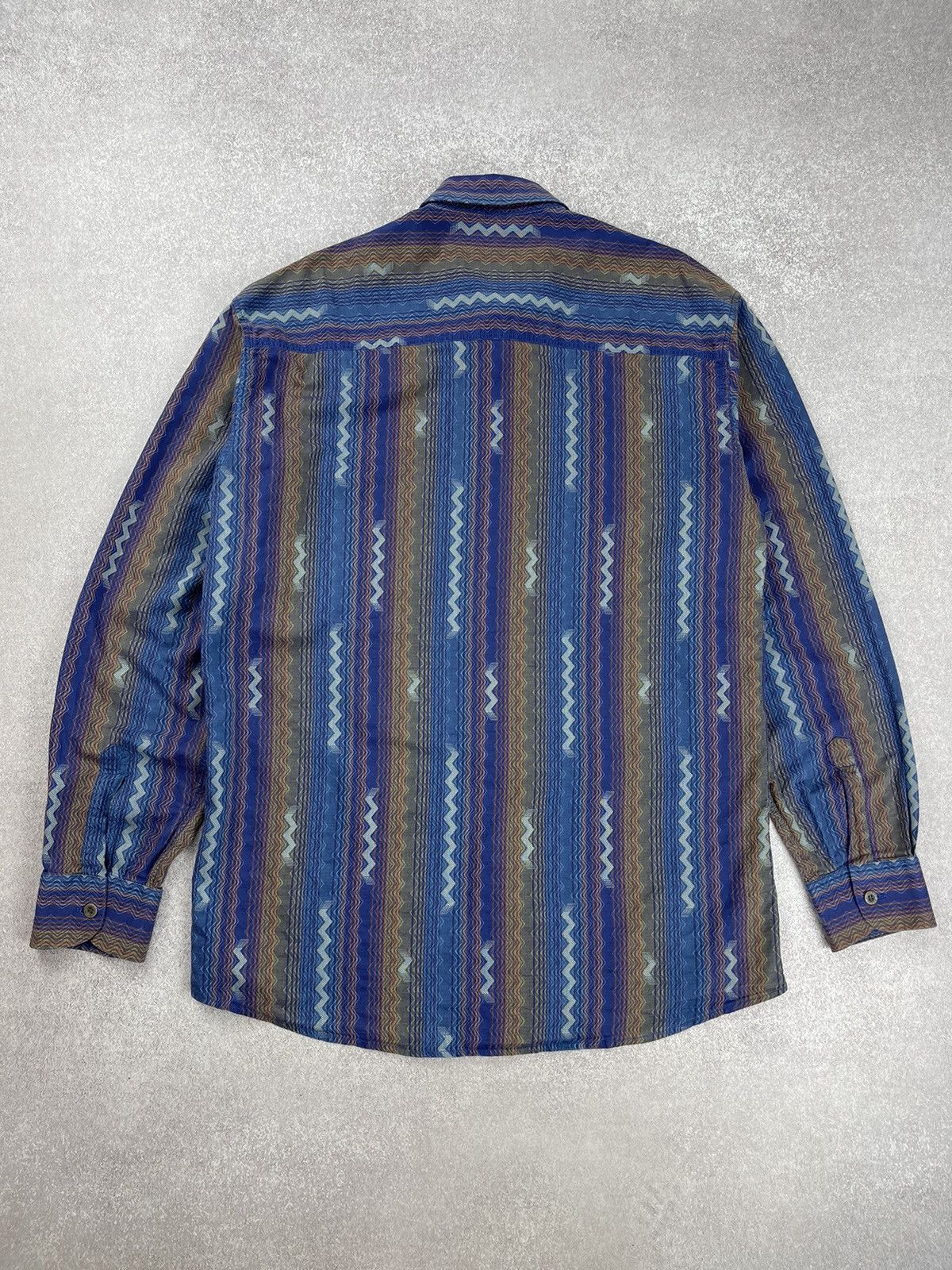Missoni Vintage Missoni Sport Long Sleeve Shirt Size 52 Size US L / EU 52-54 / 3 - 11 Thumbnail