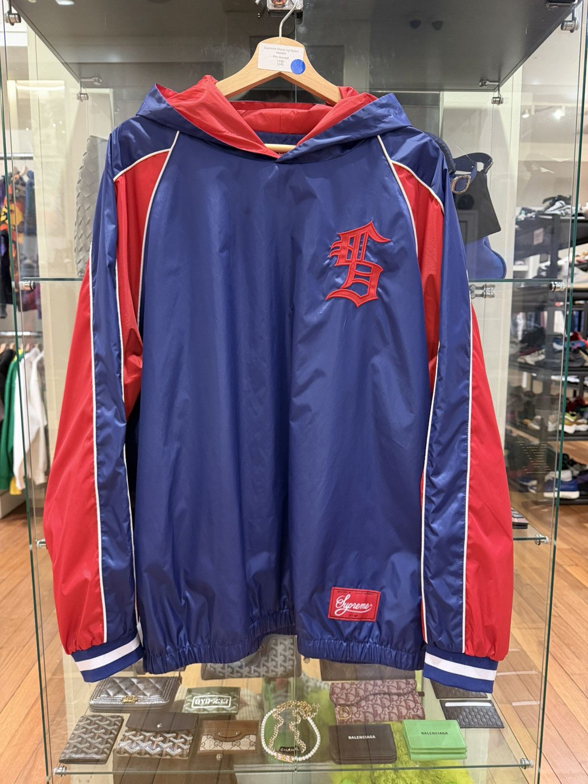 Supreme Supreme Warm Up Nylon Hoodie Size US L / EU 52-54 / 3 - 1 Thumbnail