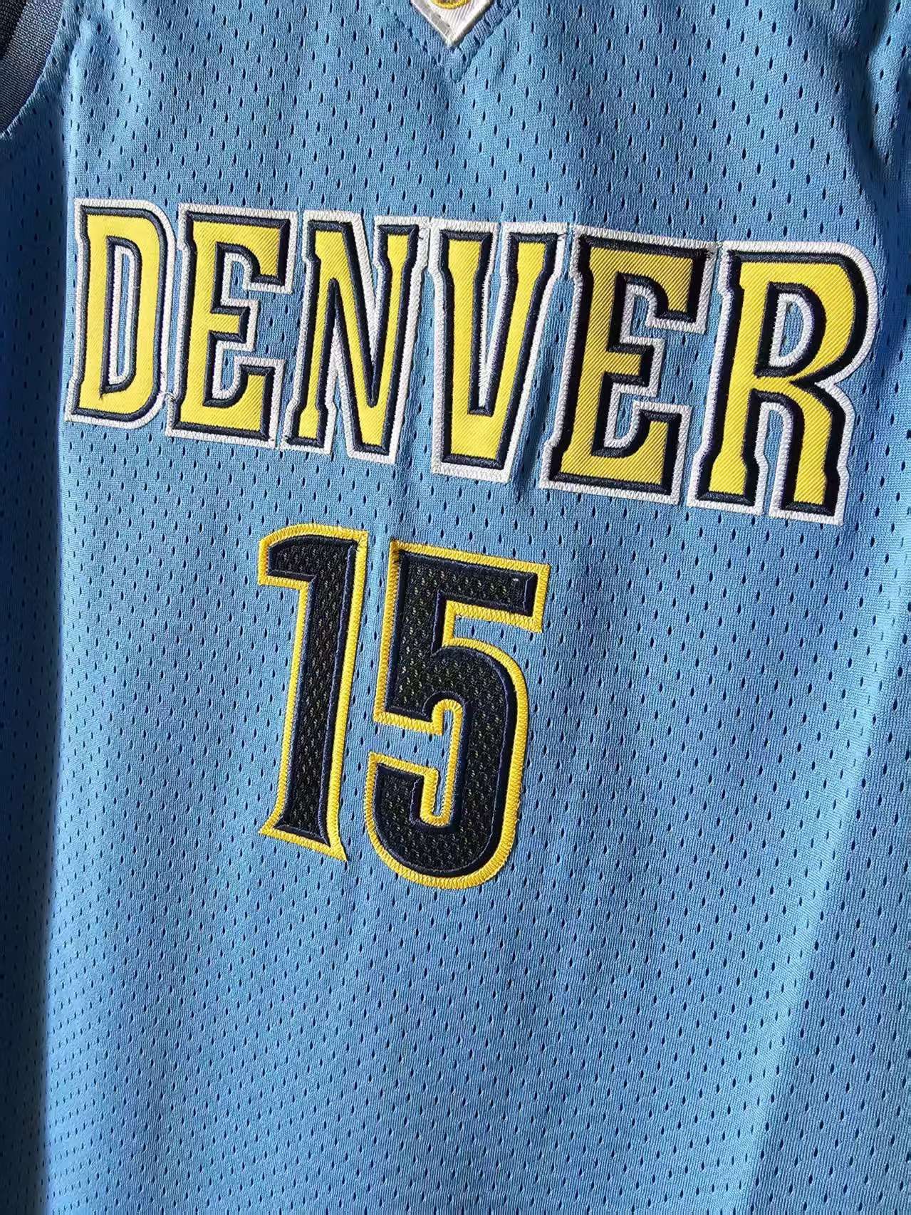 NBA Nikola Jokić Jersey Denver Nuggets 15 Double Stitched Size US XXL / EU 58 / 5 - 3 Thumbnail