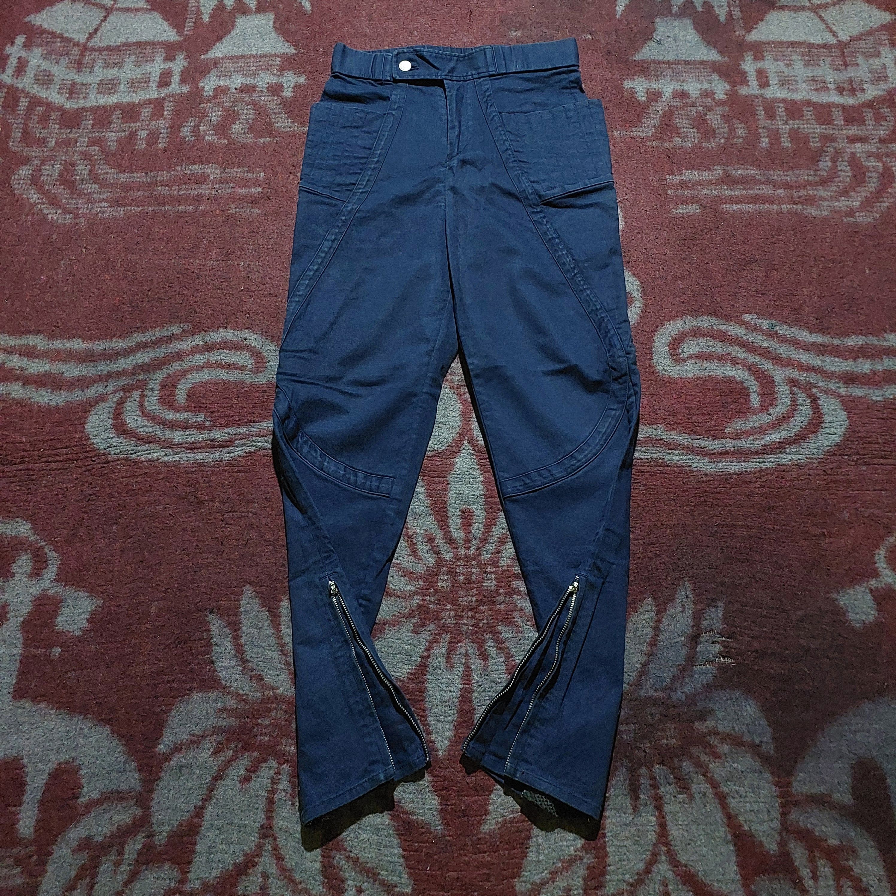 Issey Miyake Tsumori chisato panelled ziper leg pants Size US 27 - 3 Thumbnail
