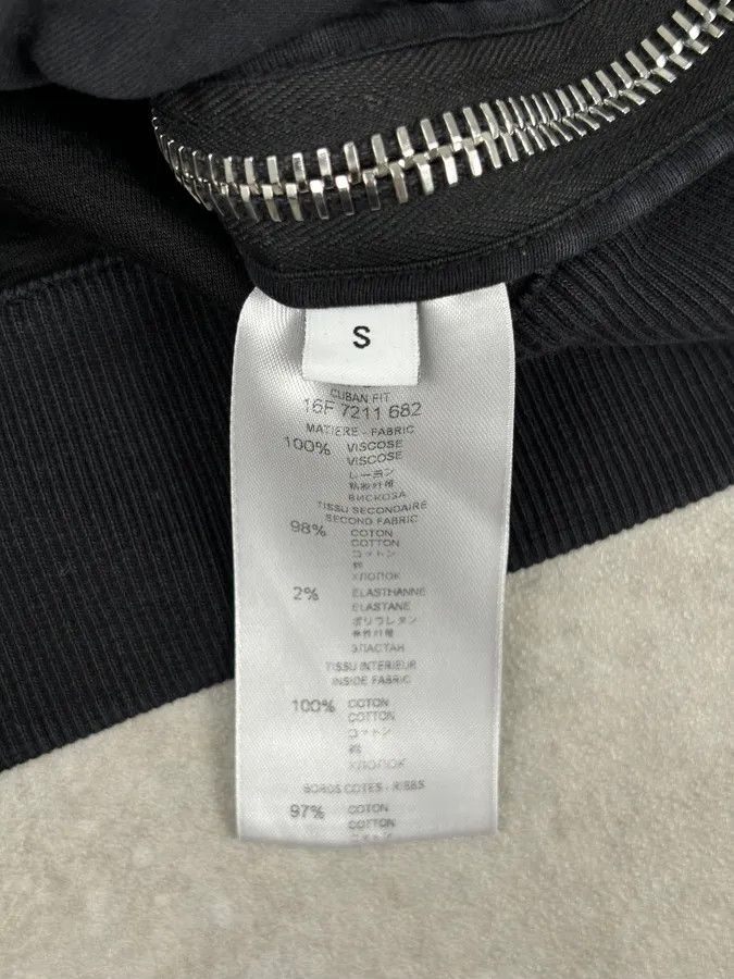 Givenchy AW2016 Givenchy Black Back-Zip Denim Sweater by Riccardo Tisci Size US M / EU 48-50 / 2 - 7 Thumbnail