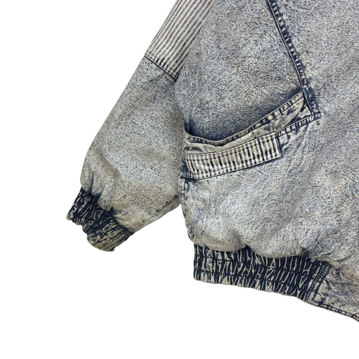 Other 💥East West By Panda Group Bomber Acid Wash Jacket Size US L / EU 52-54 / 3 - 7 Thumbnail