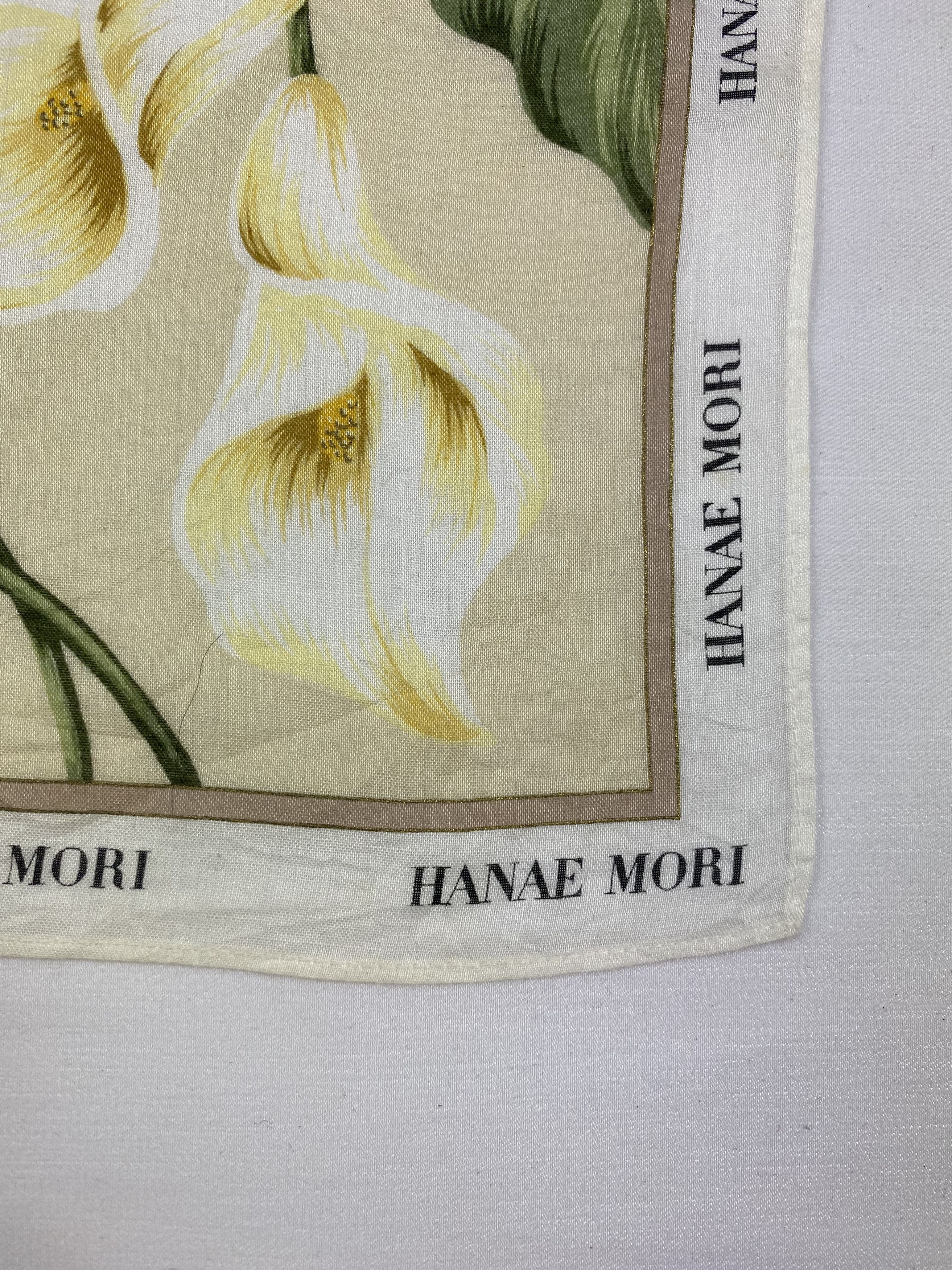 Hanae Mori × Japanese Brand × Vintage Hanae Mori Handkerchief / Bandana / Neckerchief Size ONE SIZE - 5 Thumbnail