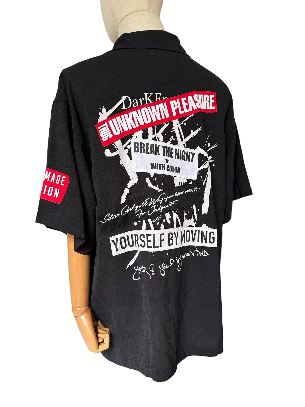In The Attic In the Attic Homme “ yourself by Moving “ shirt open collar Size US XL / EU 56 / 4 - 2 Thumbnail