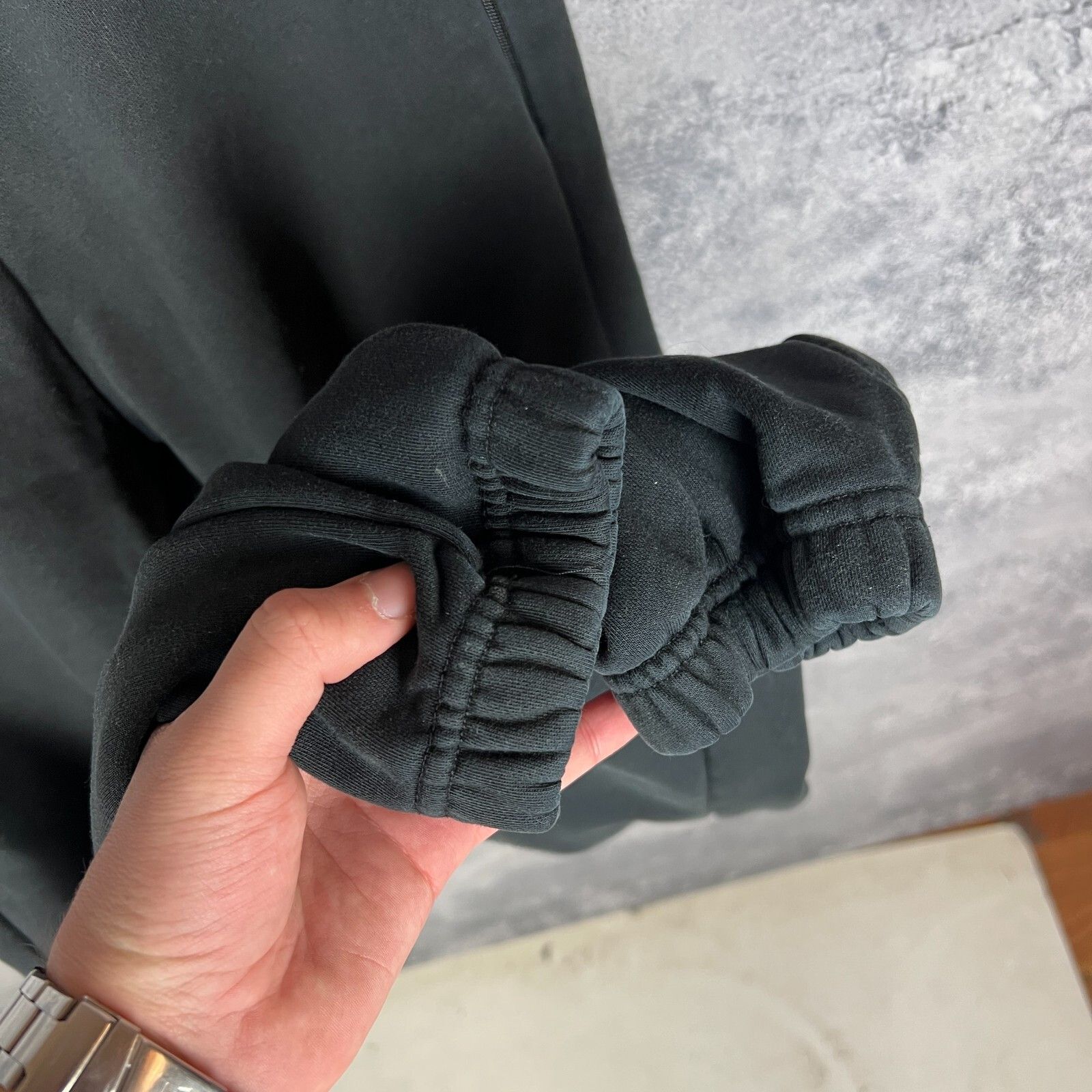 Places + Faces PLACES+FACES Sweatpants Men's Size S Black Cotton ` Size US 30 / EU 46 - 6 Thumbnail