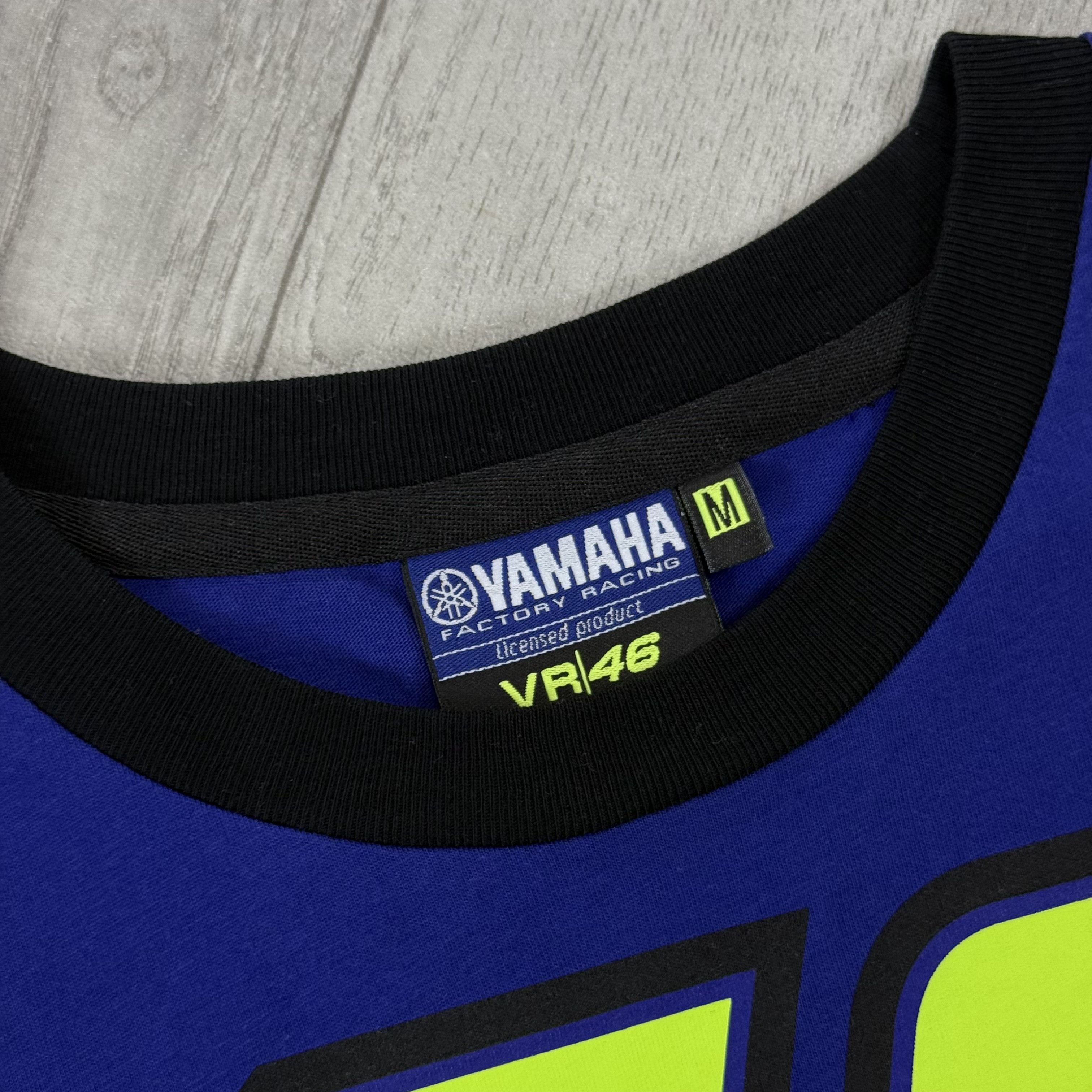 Yamaha Vintage Yamaha Valentino Rossi 46 Racing Graphic Tee Shirt Size US M / EU 48-50 / 2 - 8 Thumbnail