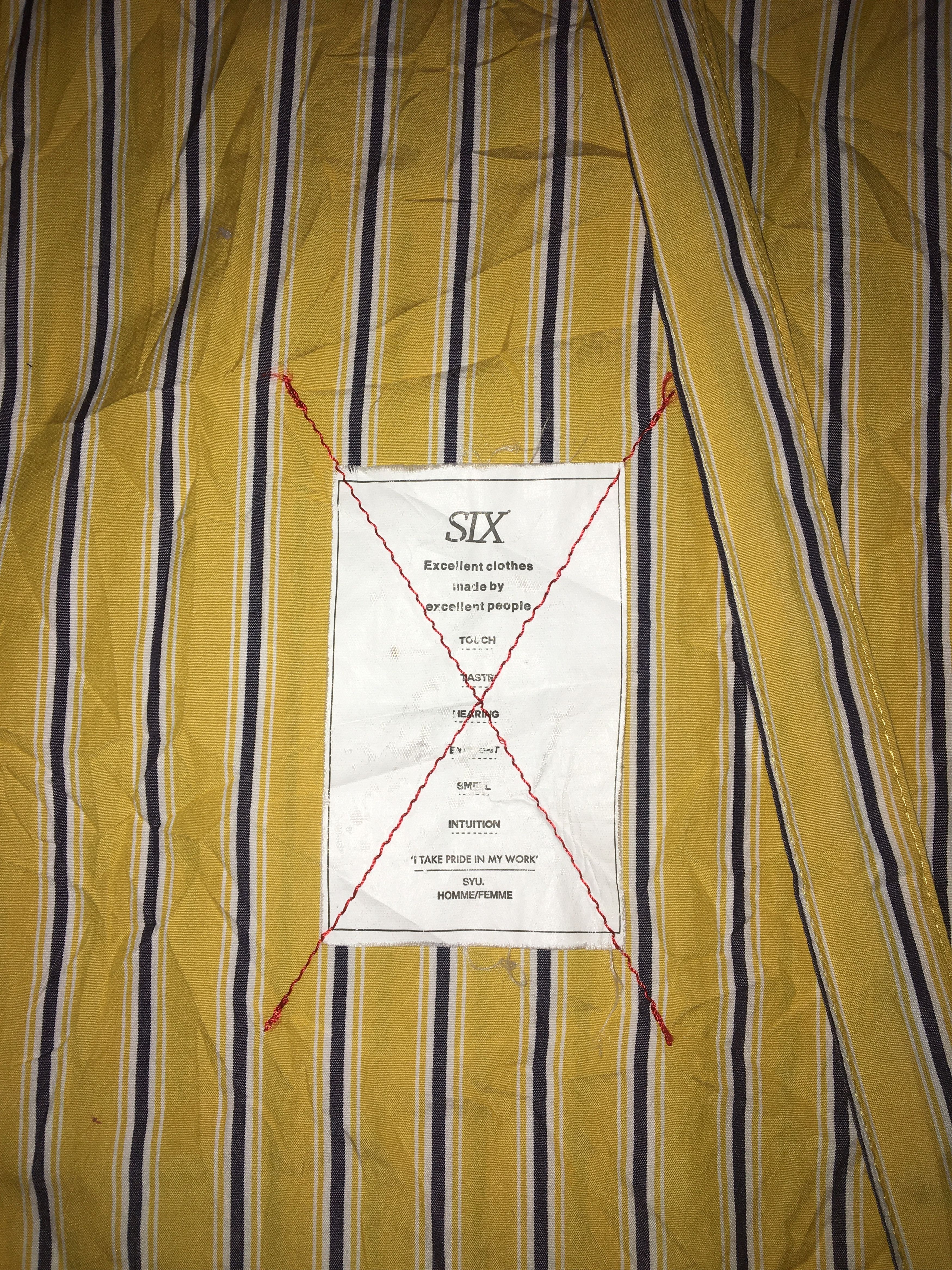 Japanese Brand SYU l Take Pride In My Work (Button Ups) Size US M / EU 48-50 / 2 - 4 Thumbnail