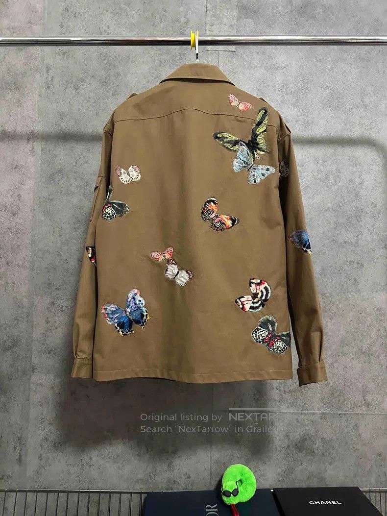 Valentino Valentino Butterfly embroidered jacket coat Size US M / EU 48-50 / 2 - 5 Thumbnail