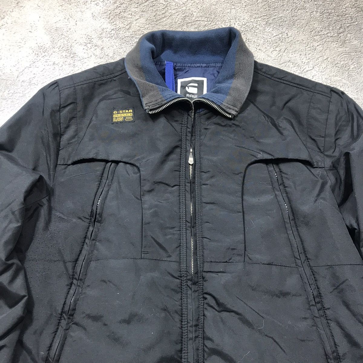 Vintage Vintage G-Star Quilted Bomber Jacket Streetwear Japan 90s L Size US L / EU 52-54 / 3 - 3 Thumbnail