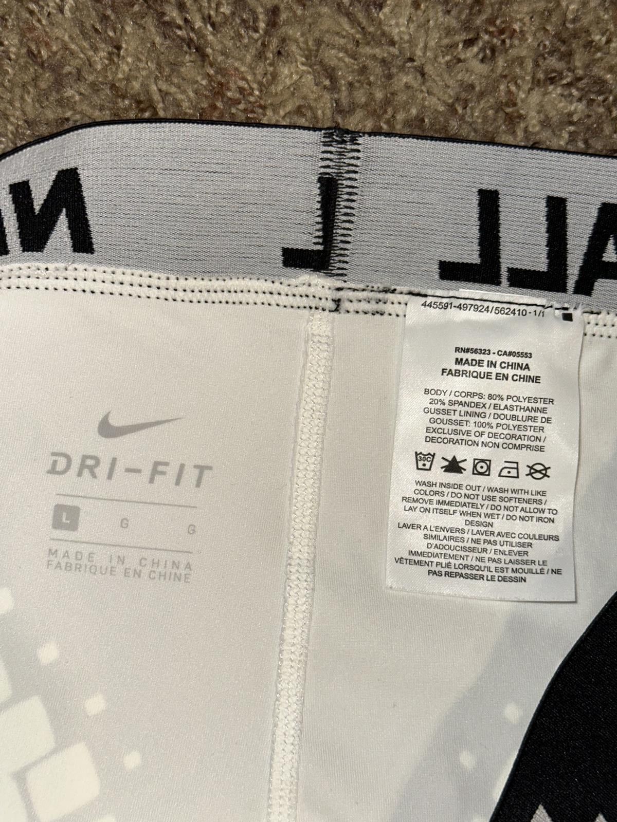 Nike Nike Womens Dri-FIT Vapor Softball Slider Tights Size 36" / US 14 / IT 50 - 7 Thumbnail