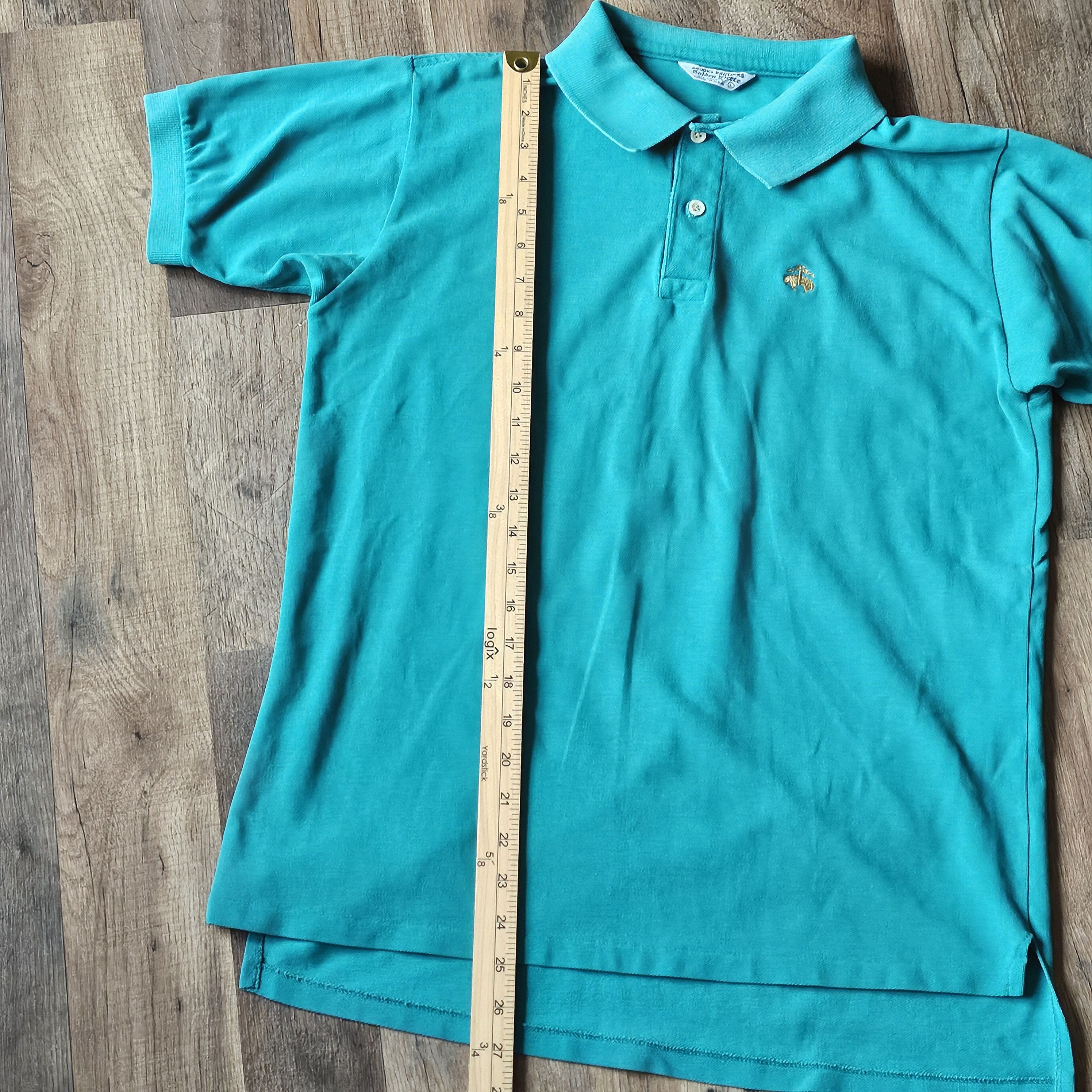 Brooks Brothers × Vintage Brooks Brothers Men's Polo Shirt, Golden Fleece, Vintage 80s Size US M / EU 48-50 / 2 - 9 Thumbnail