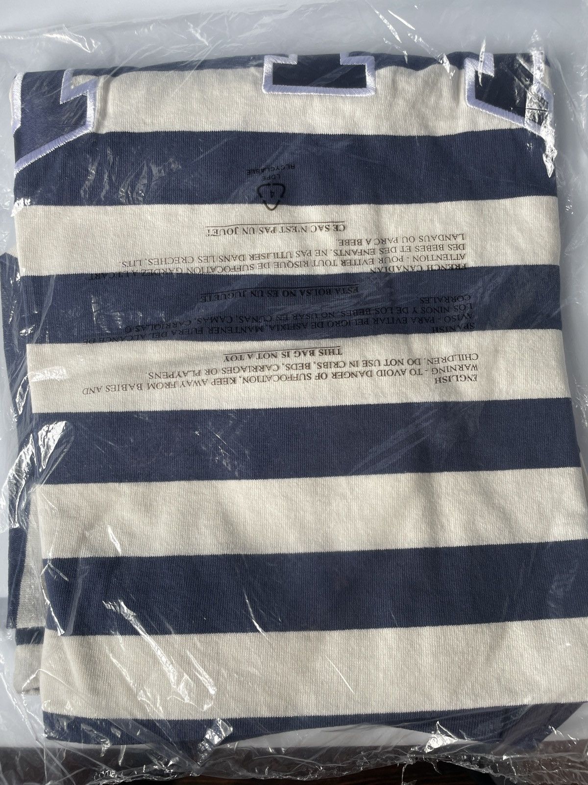 Fuck The Population FTP ARCH LOGO LARGE TEE NAVY BLUE/WHITE Size US L / EU 52-54 / 3 - 3 Thumbnail