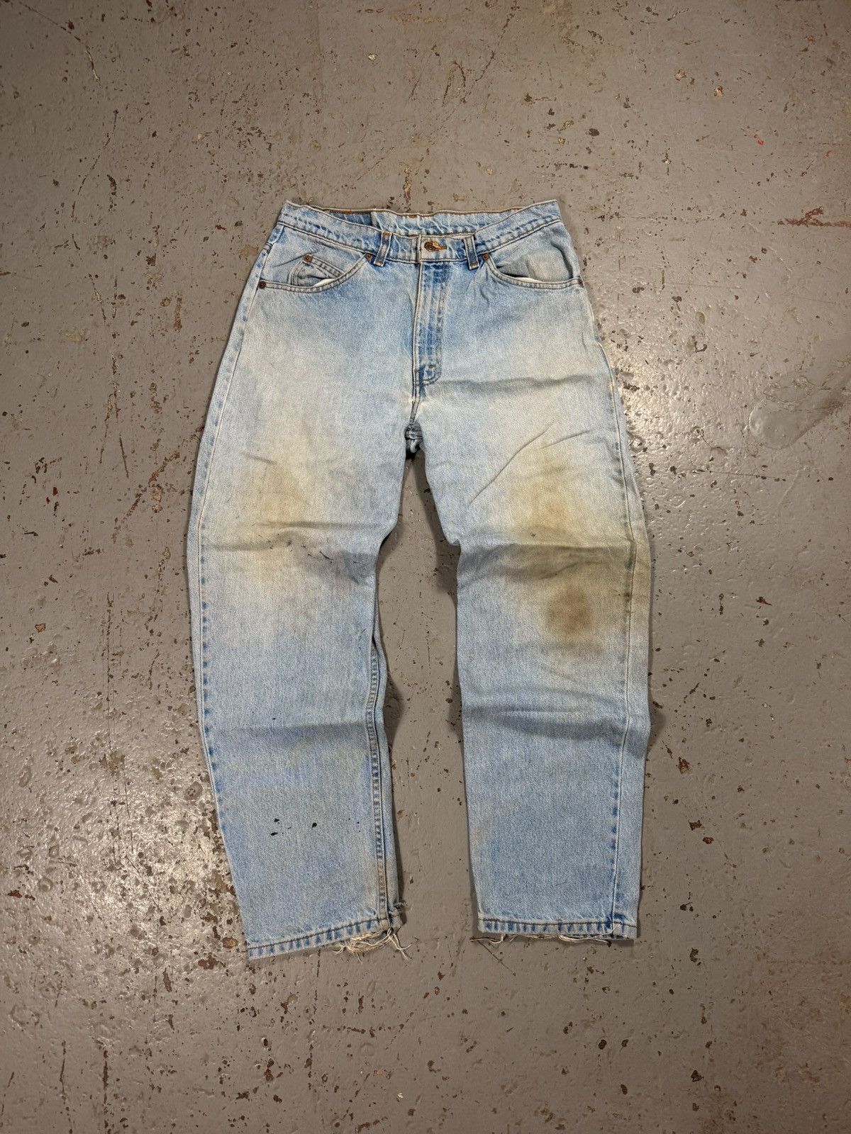 Levi's Vintage Distressed Levis Orange Tag Denim Size US 32 / EU 48 - 5 Thumbnail