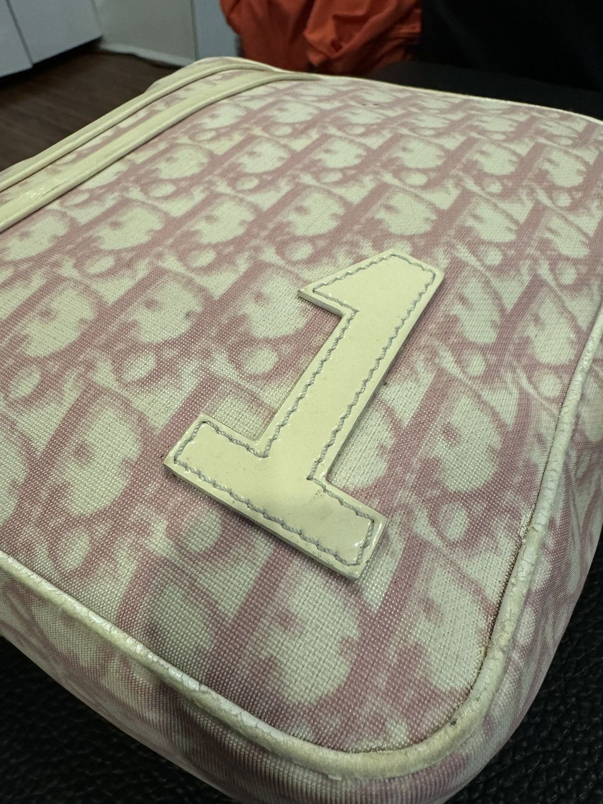 Dior Vintage - Dior Trotter Pink Monogram Slingbag Size ONE SIZE - 9 Thumbnail