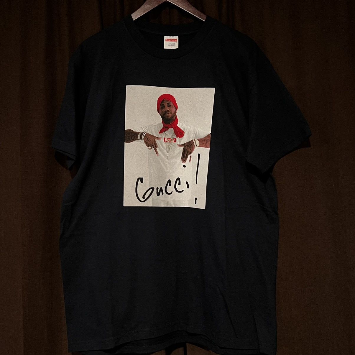 Supreme Supreme Gucci Mane Photo Tee Size US L / EU 52-54 / 3 - 3 Thumbnail