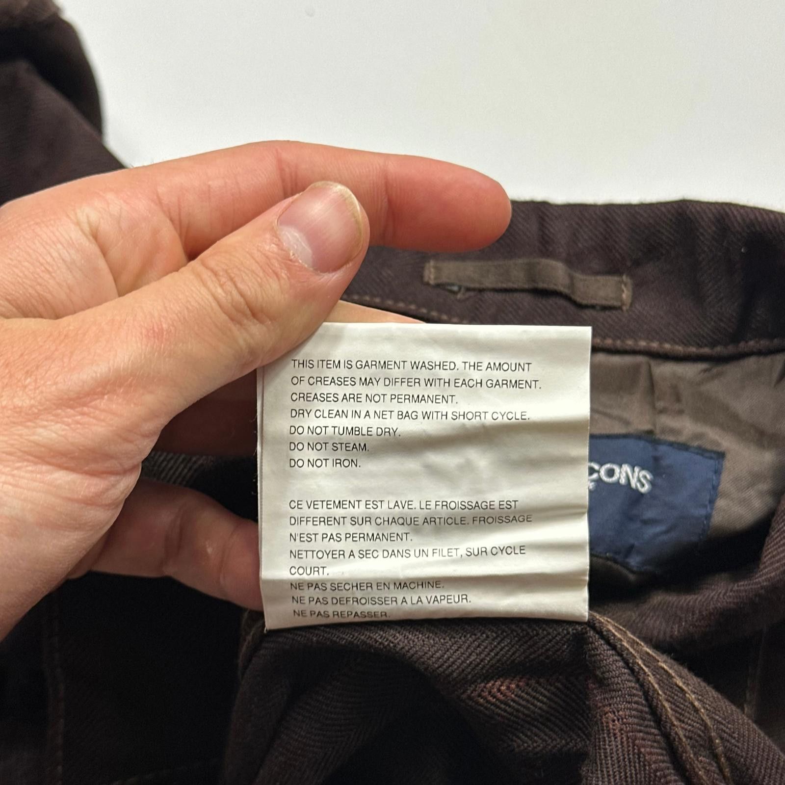 Comme des Garcons CDG Homme 2004 Crinkle Striped Work Jacket - L (M) Size US L / EU 52-54 / 3 - 10 Thumbnail