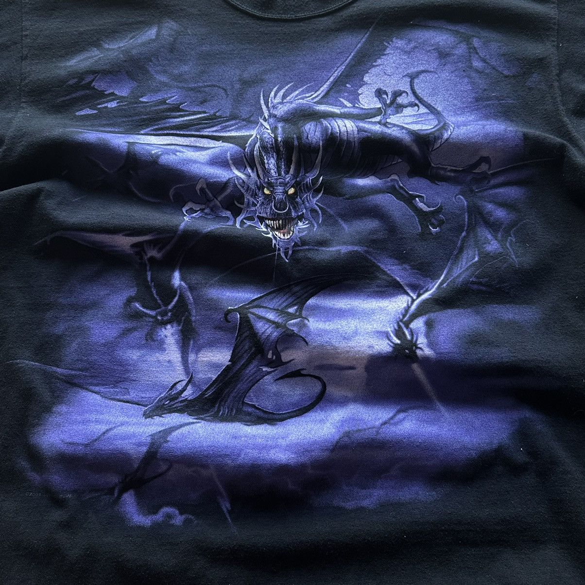 Vintage vintage dragon tee liquid blue 2002 Size US L / EU 52-54 / 3 - 2 Thumbnail
