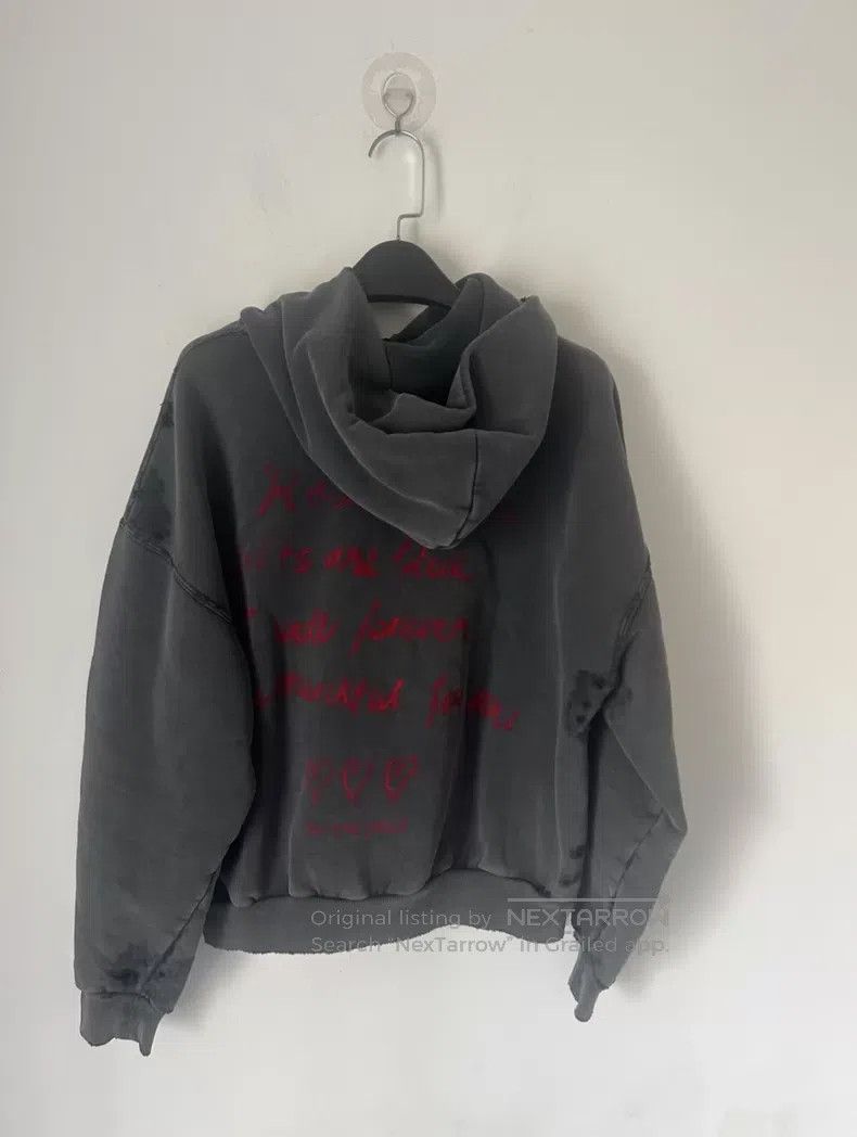 Balenciaga Balenciaga Qixi limited edition graffiti heart hoodie Size US XXS / EU 40 - 2 Thumbnail