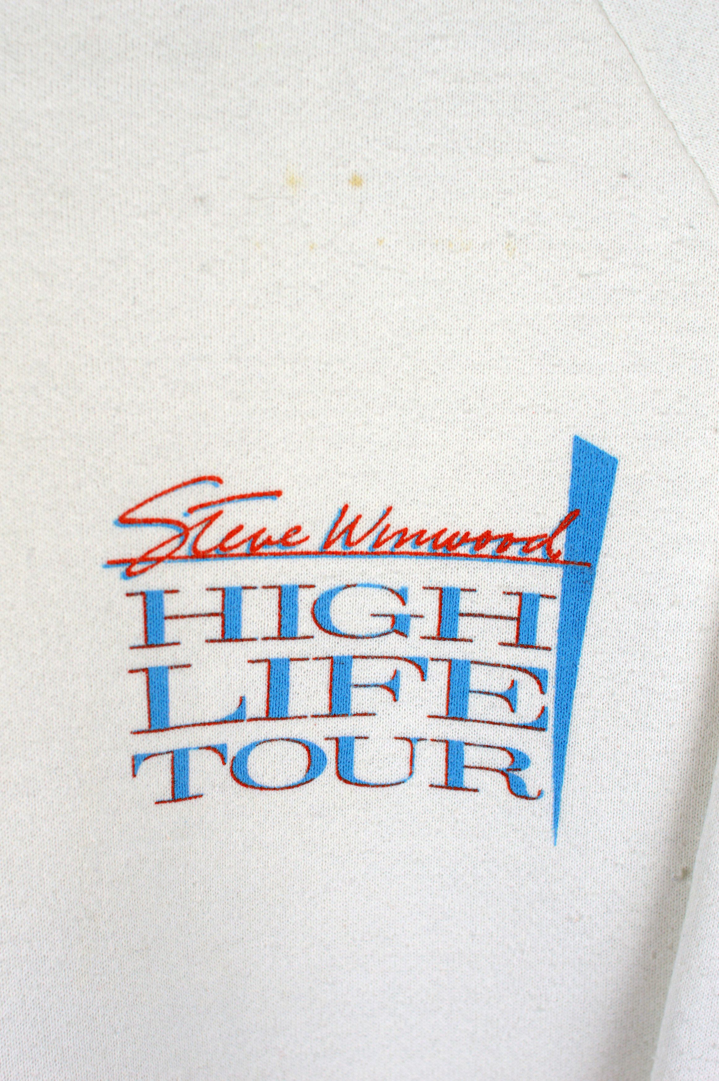 Vintage Vintage Steve Winwood High Life Tour 1986 sweatshirt Size US XL / EU 56 / 4 - 3 Thumbnail