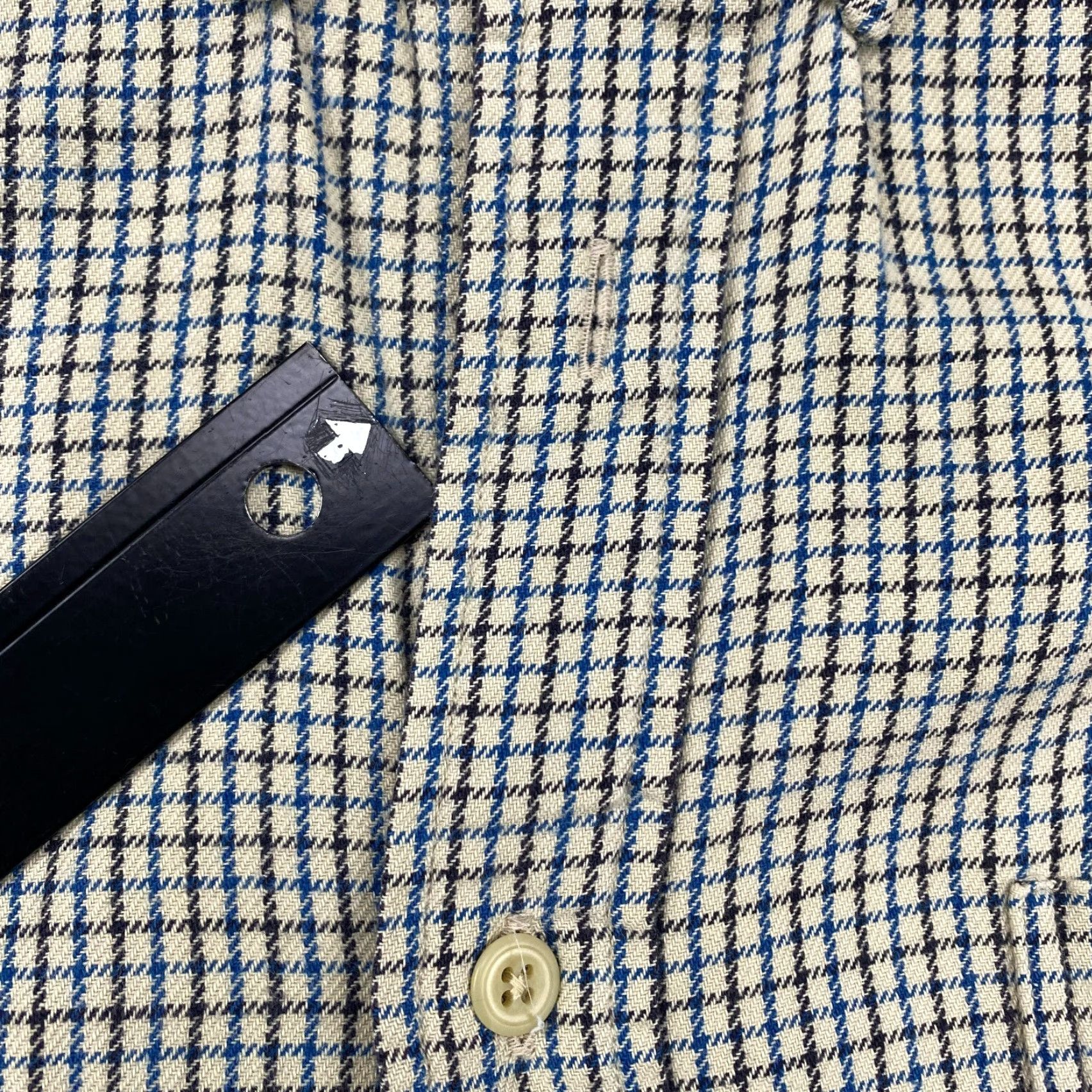 Abercrombie & Fitch Abercrombie & Fitch Shirt Mens M Flannel Button-Up Check Multicolor Size US M / EU 48-50 / 2 - 4 Thumbnail