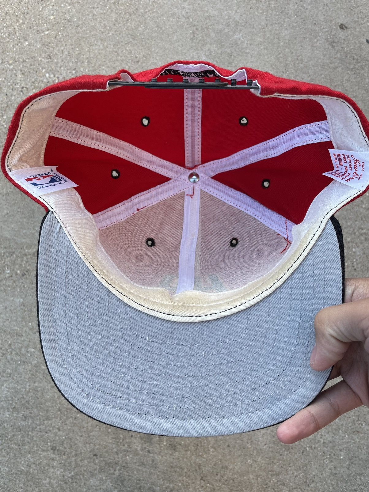 NBA × New Era × Vintage Vintage NBA Houston Rockets New Era Snapback Hat Size ONE SIZE - 5 Thumbnail