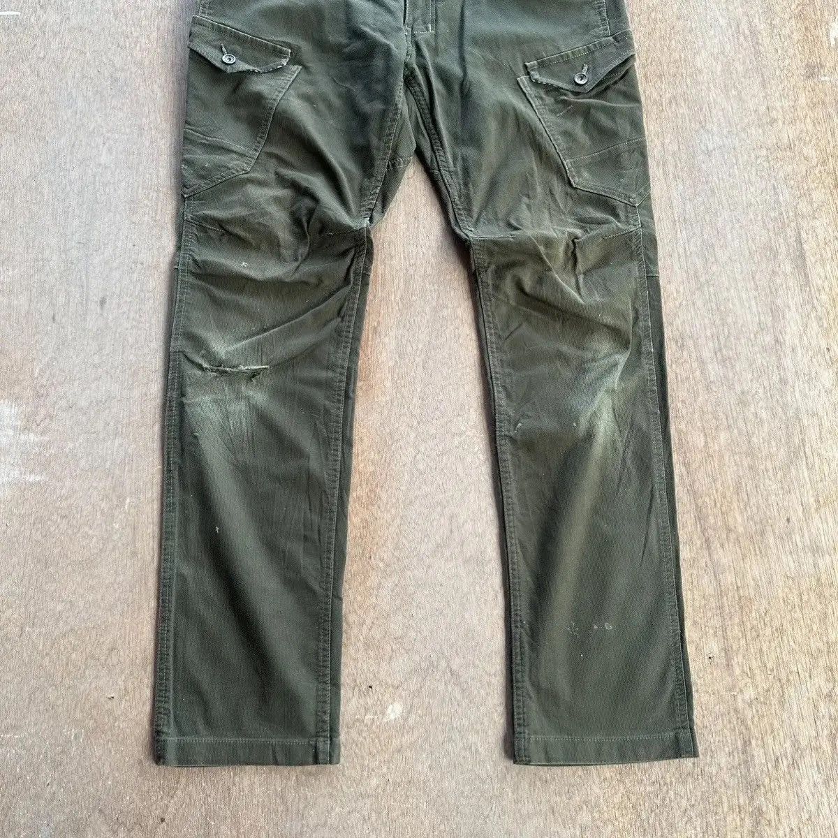 Voodoo Tactical VINTAGE DOUBLE KNEE UTILITY GERIDE JAPAN WORKWEAR CARGO PANT Size US 35 - 7 Thumbnail