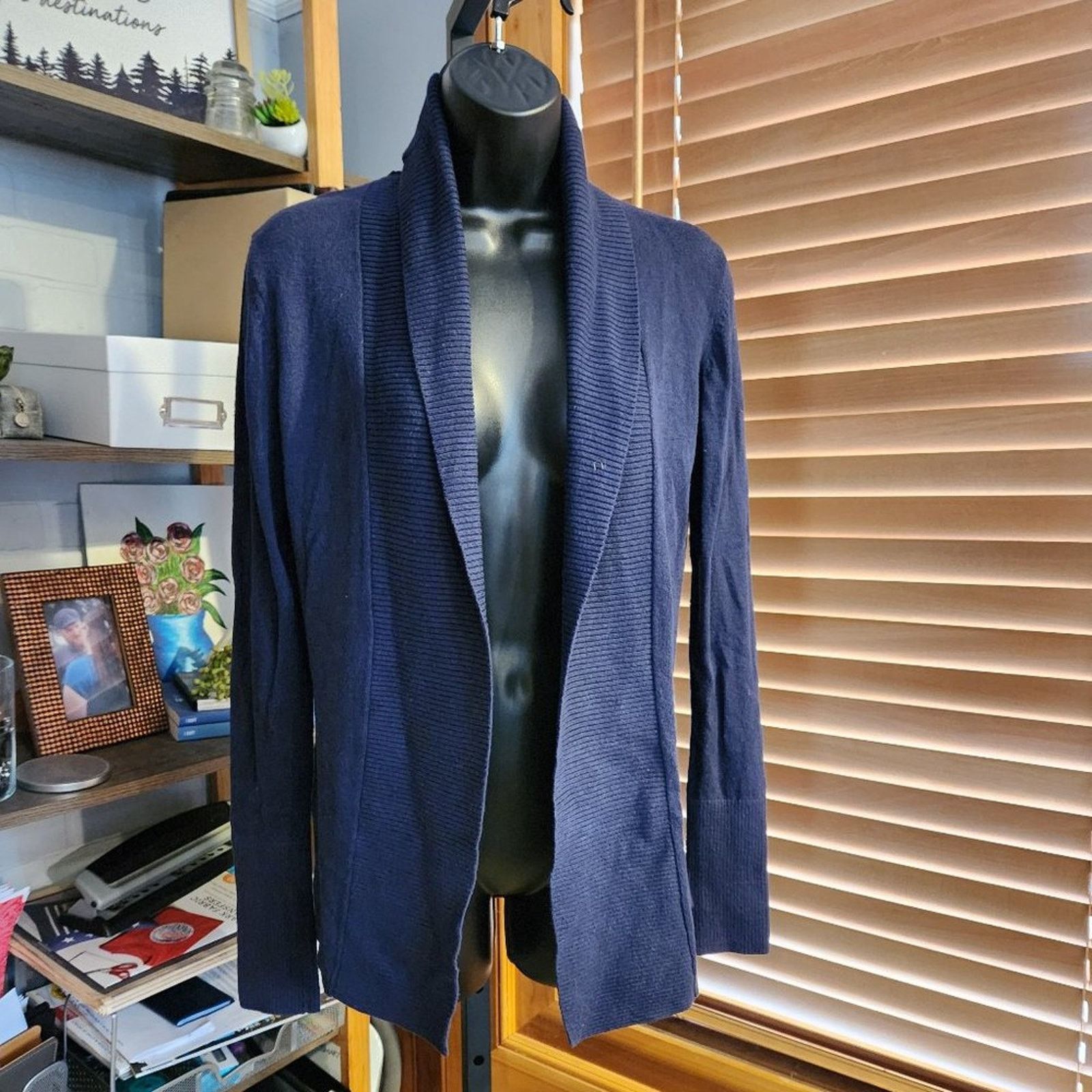Banana Republic Shawl Collar Open Front Cardigan from Banana Republic Size S / US 4 / IT 40 - 1 Thumbnail