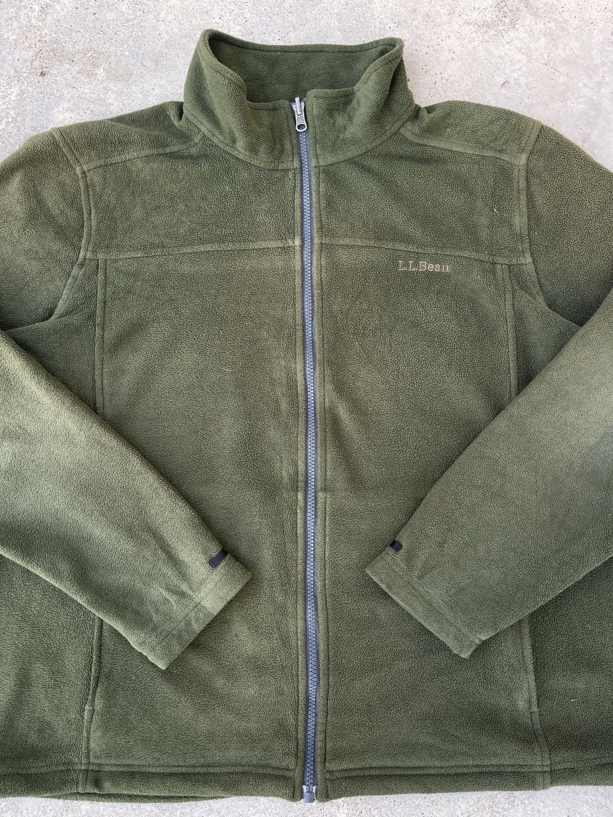 L.L. Bean Vintage LL Bean Full-Zip Fleece Jacket Size US L / EU 52-54 / 3 - 2 Thumbnail