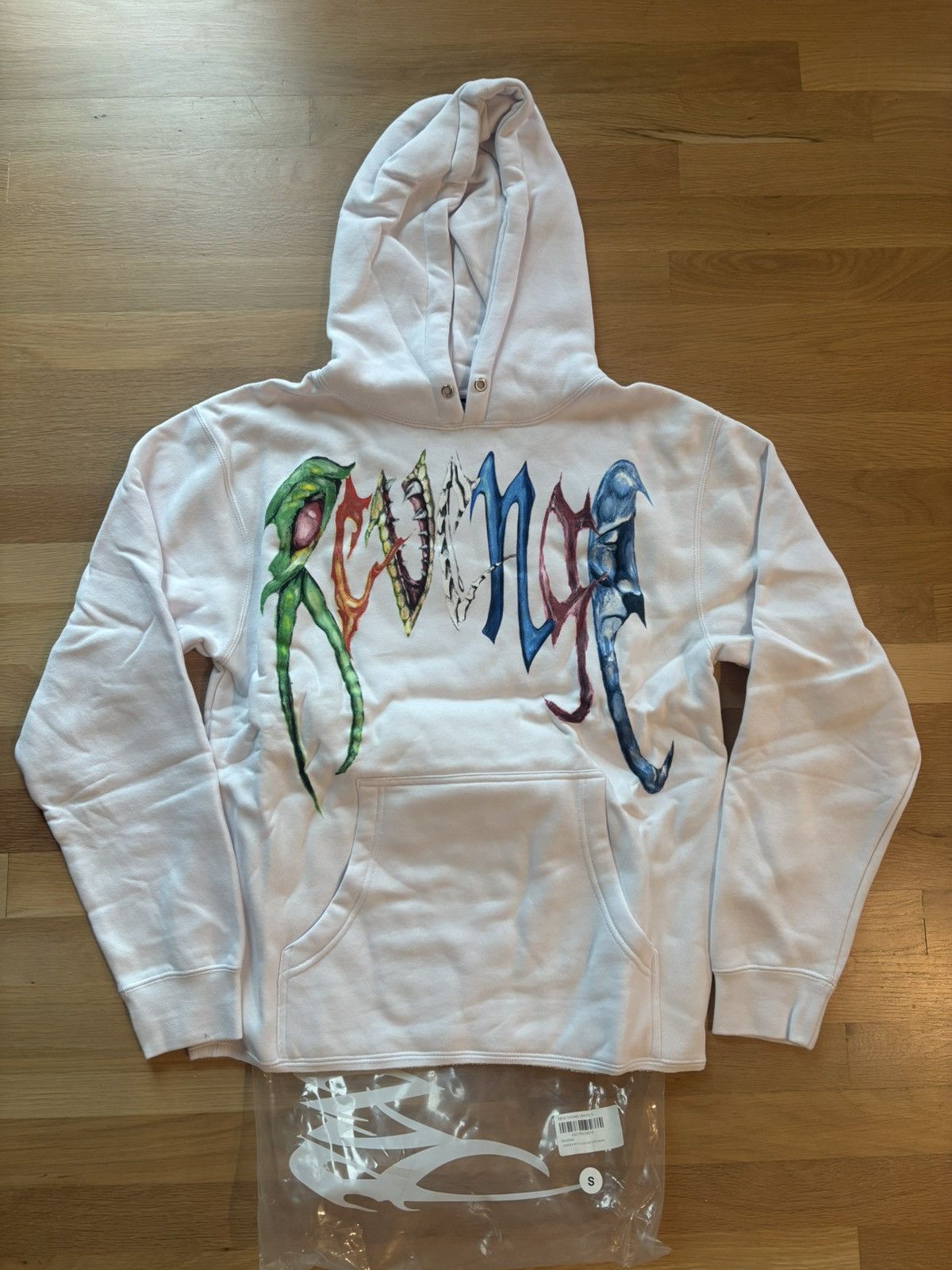 Revenge × Trippie Redd Revenge Trippie Redd Arch Logo Hoodie Size US S / EU 44-46 / 1 - 3 Thumbnail