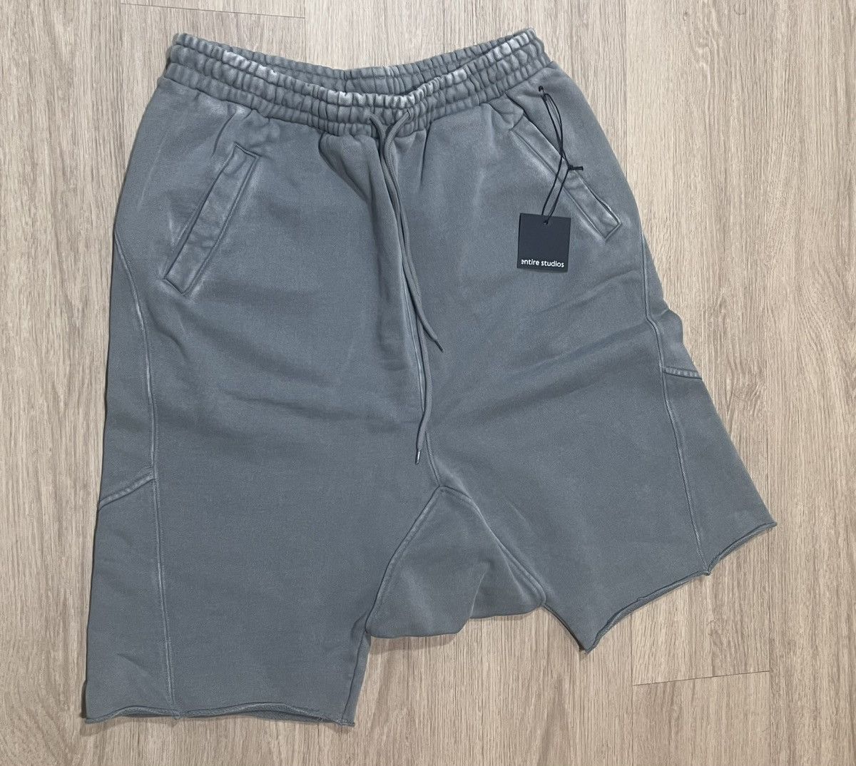 Entire Studios Entire Studios Heavy Drop-Crotch Shorts Size US 35 - 2 Thumbnail