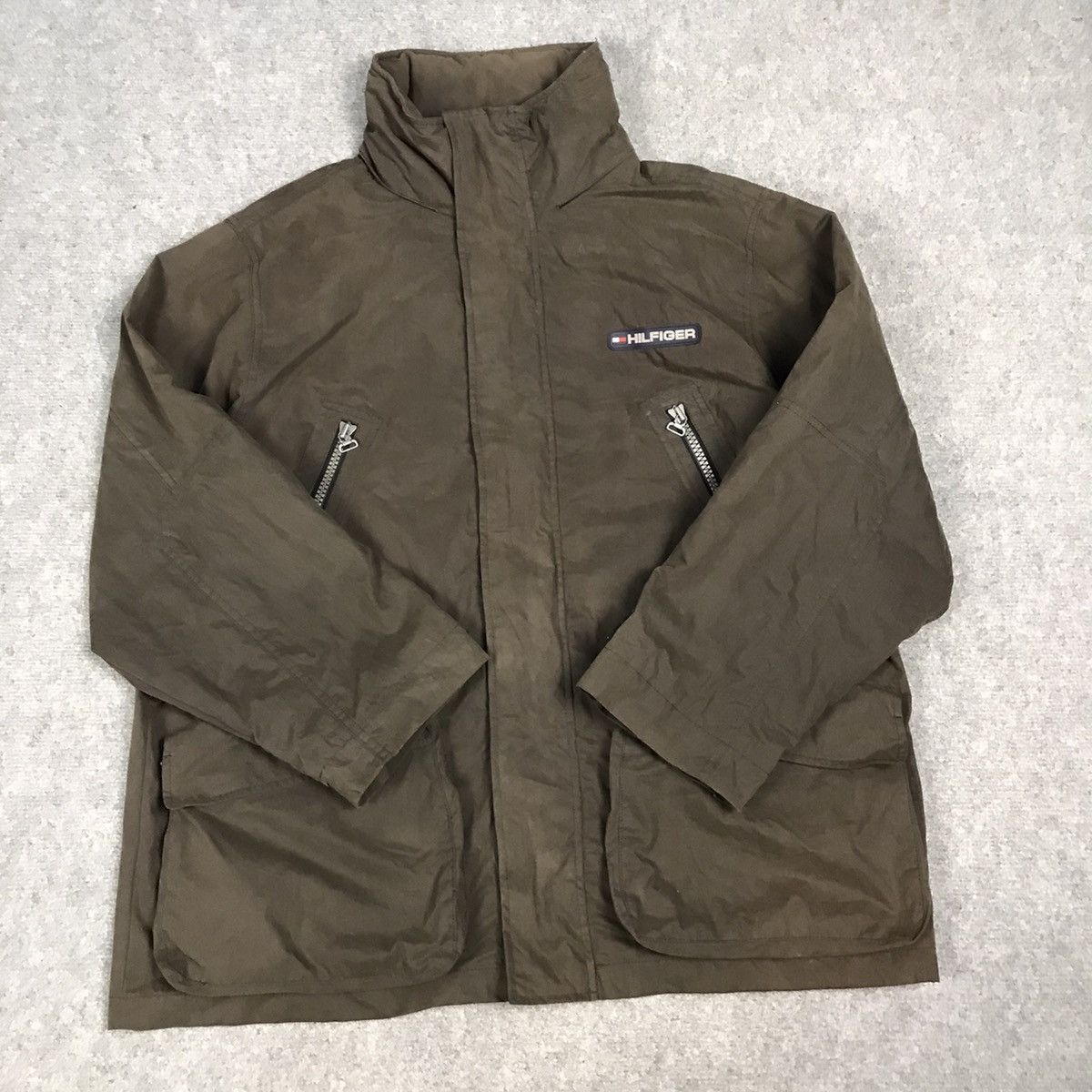 Tommy Hilfiger TOMMY HILFIGER ZIPPER OVERSIZE DESIGN JACKET Size US S / EU 44-46 / 1 - 6 Thumbnail