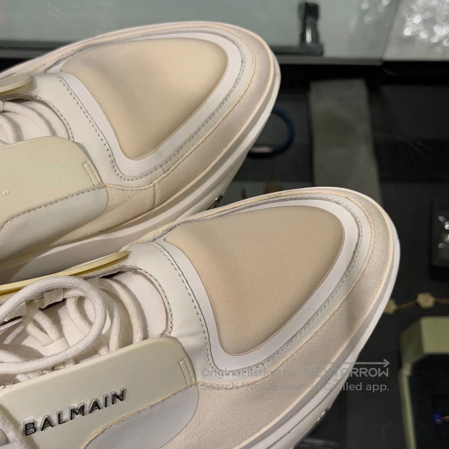 Balmain BALMAIN Small Logo Platform Sneakers. Size US 11 / EU 44 - 4 Thumbnail