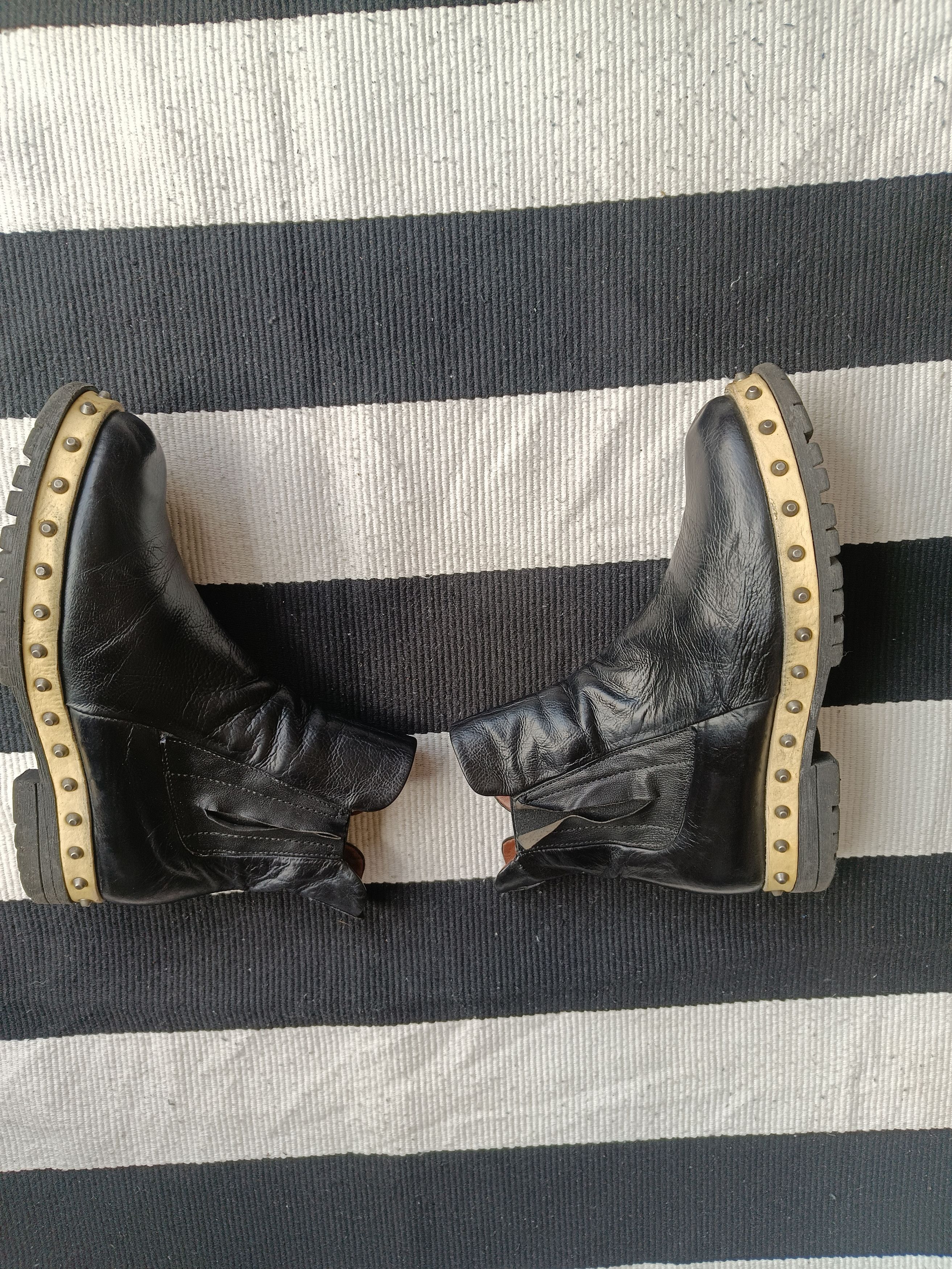 A.S.98 A.S. 98 studded Chelsea chunky boots avant garde Size US 11 / IT 41 - 5 Thumbnail