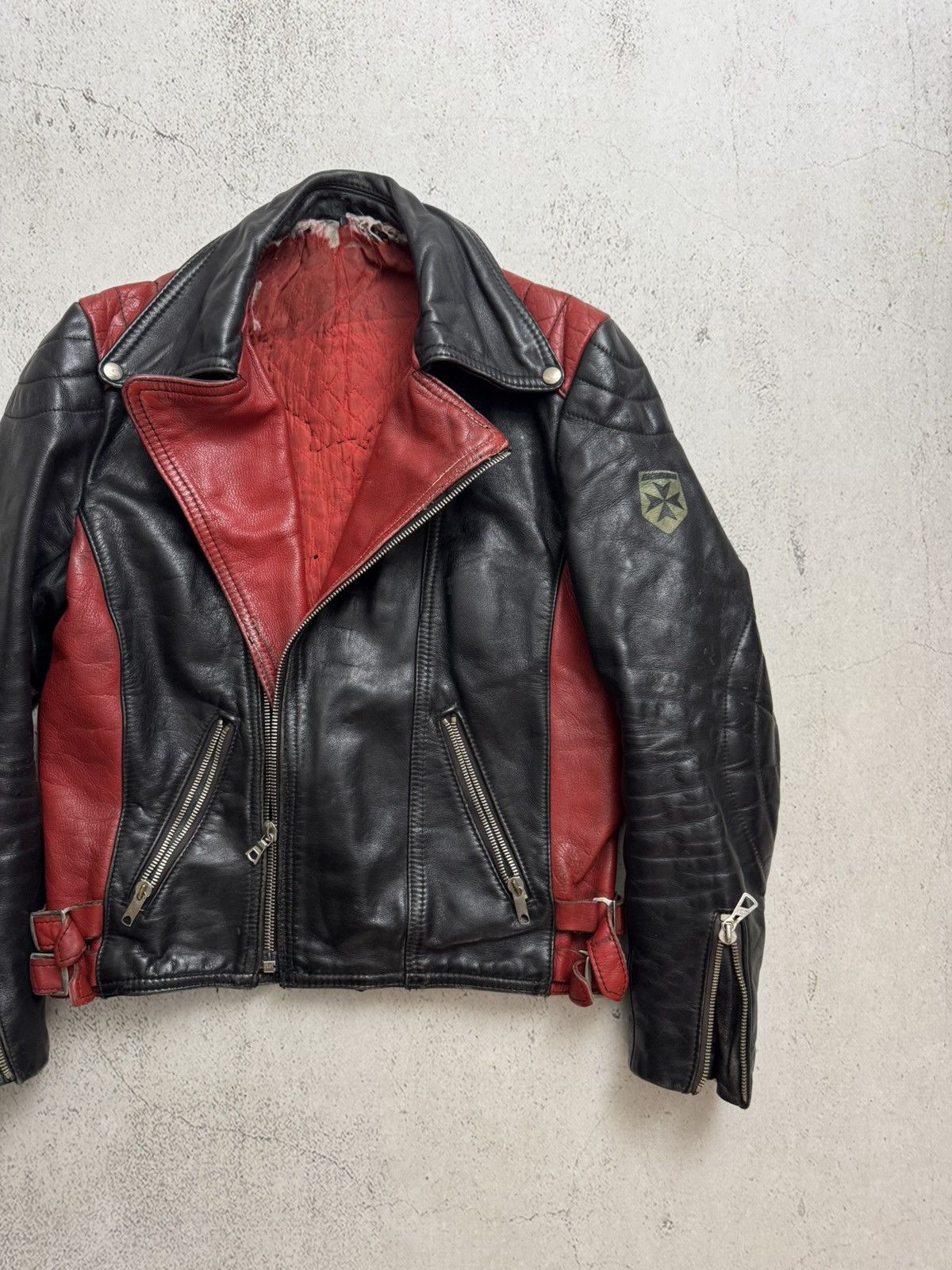 Genuine Leather Harro Vintage Honda Vintage Leather Jacket Size US M / EU 48-50 / 2 - 4 Thumbnail