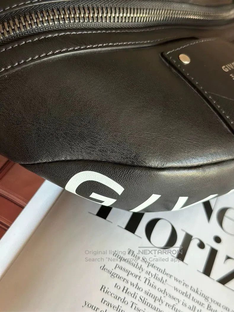 Givenchy Givenchy Tag Series Black Fanny Pack. Size ONE SIZE - 4 Thumbnail