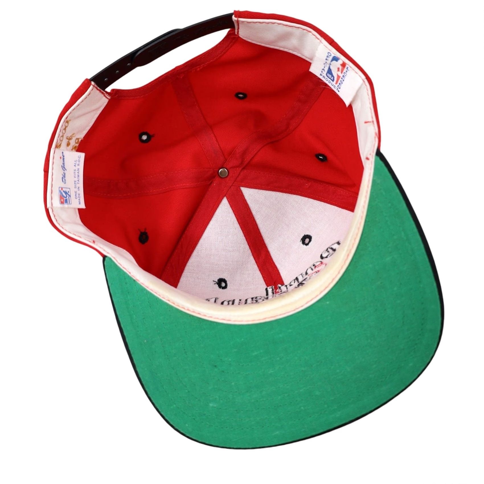 Vintage VINTAGE 90s Limited Edition 26 of 2000 Portland Blazers Snapback Hat Red Men OS Size 44L - 7 Thumbnail