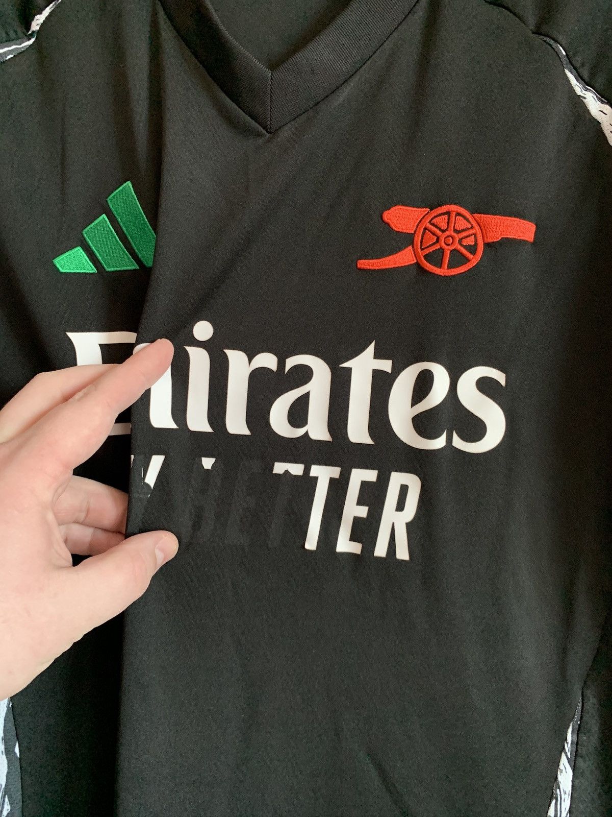Adidas Arsenal London Away Football Shirt Adidas Soccer Jersey Sz L Size US L / EU 52-54 / 3 - 6 Thumbnail