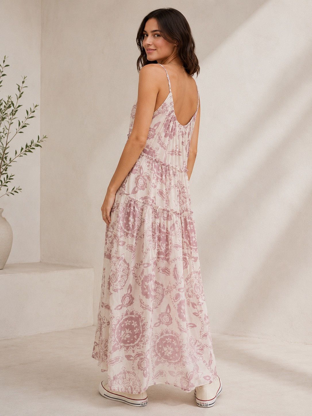 Free People 🎉LAST PIECE🎉FREE PEOPLE Julianna Maxi Dress Size S / US 4 / IT 40 - 5 Thumbnail