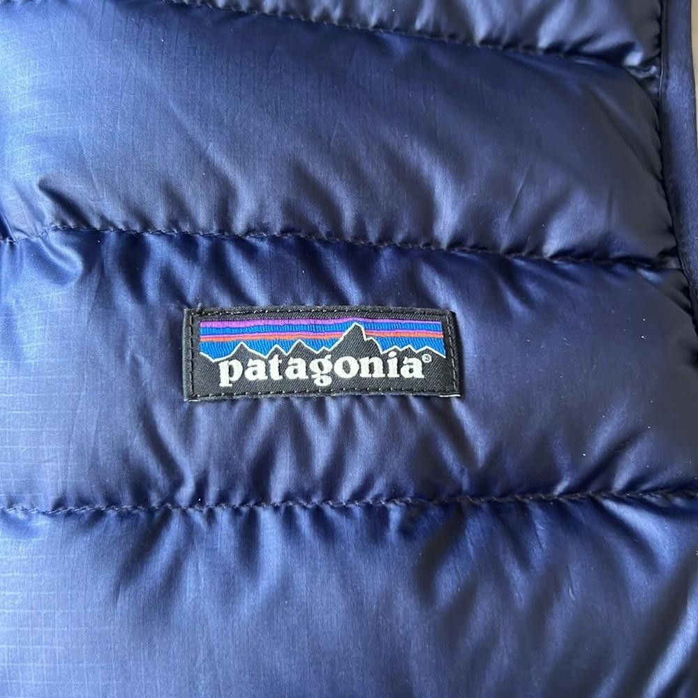 Patagonia Patagonia Goose Down Puffer Vest Navy Blue 84622 Full Zip Size US XS / EU 42 / 0 - 5 Thumbnail