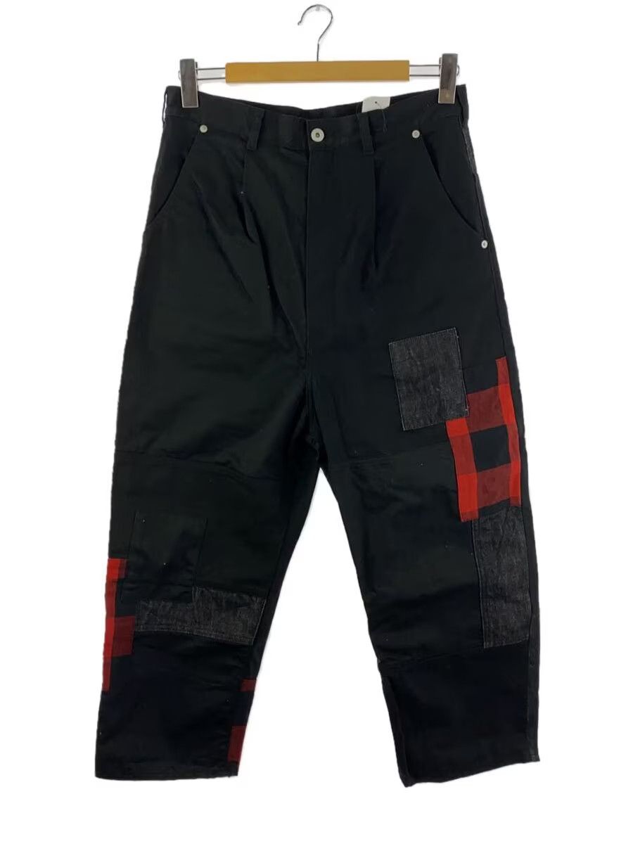 Patchwork Wide Leg Pants