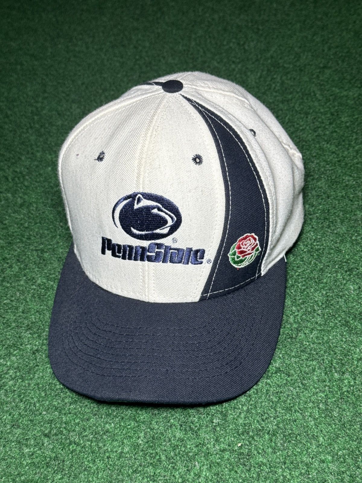Nutmeg Vintage 90s Penn State Nutmeg Rosebowl 1994 Champs Hat Cap Size ONE SIZE - 1 Thumbnail