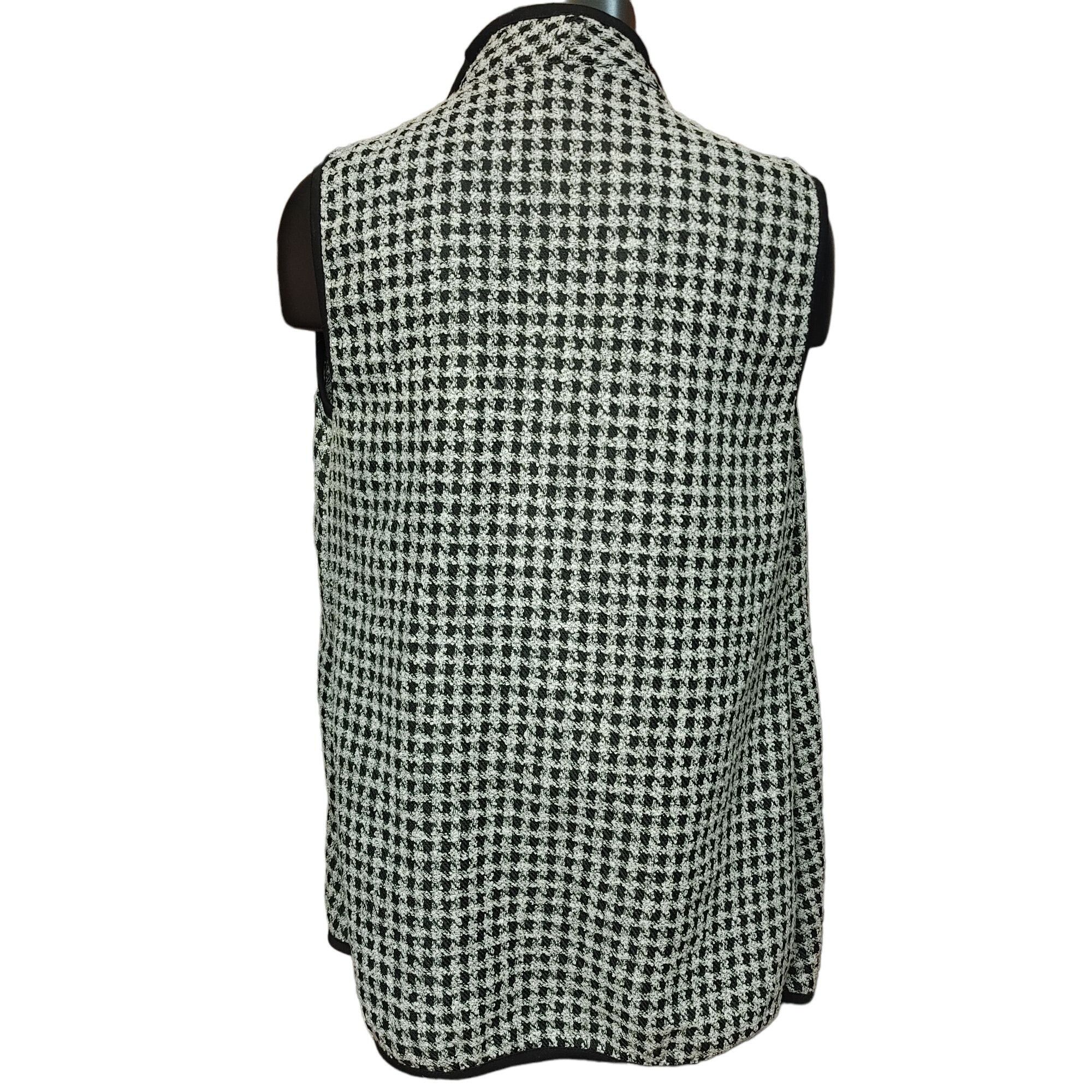 Other Christopher & Banks Women's Petite Houndstooth Pattern Sweat Size L / US 10 / IT 46 - 2 Thumbnail