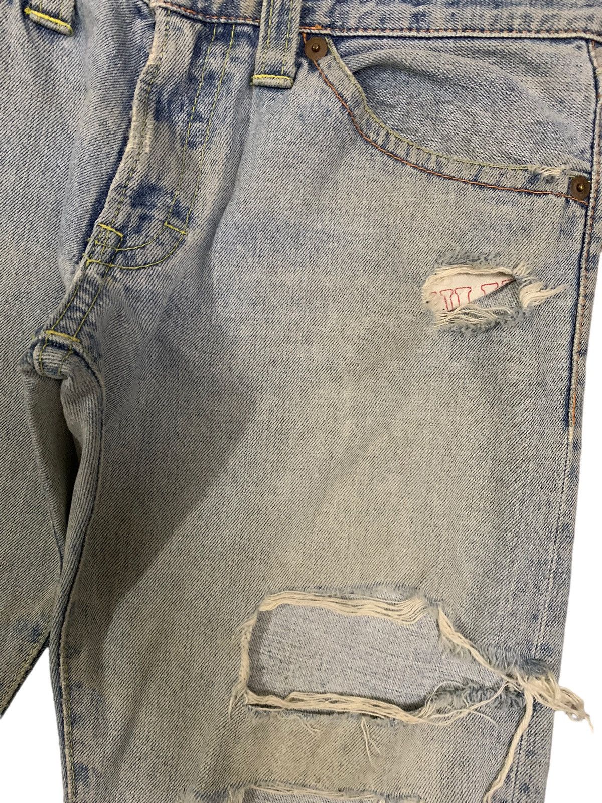 14th Addiction Vintage CocoLulu Mud Wash Baggy Distressed Grunge Jeans Size US 33 - 6 Thumbnail