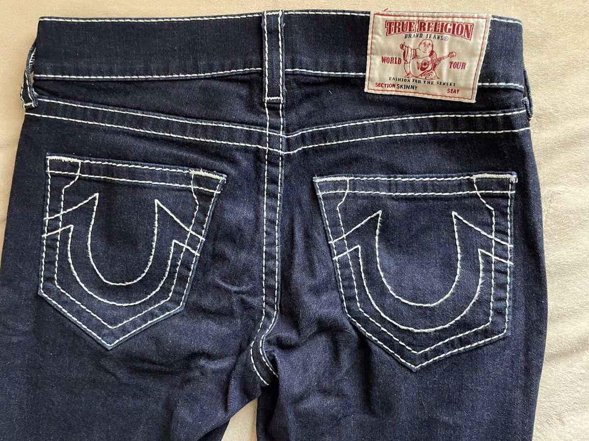True Religion Rocco Skinny Big T Jean Size US 31 - 6 Thumbnail