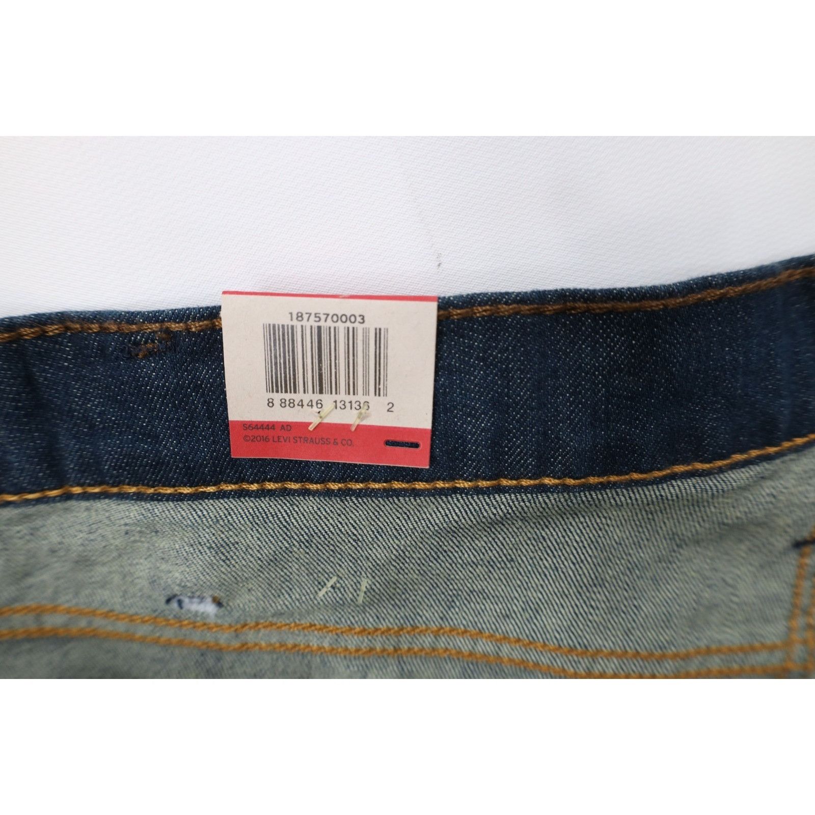 サイン Deadstock Vintage Y2K Levis 541 Athletic Fit Jeans 48x32