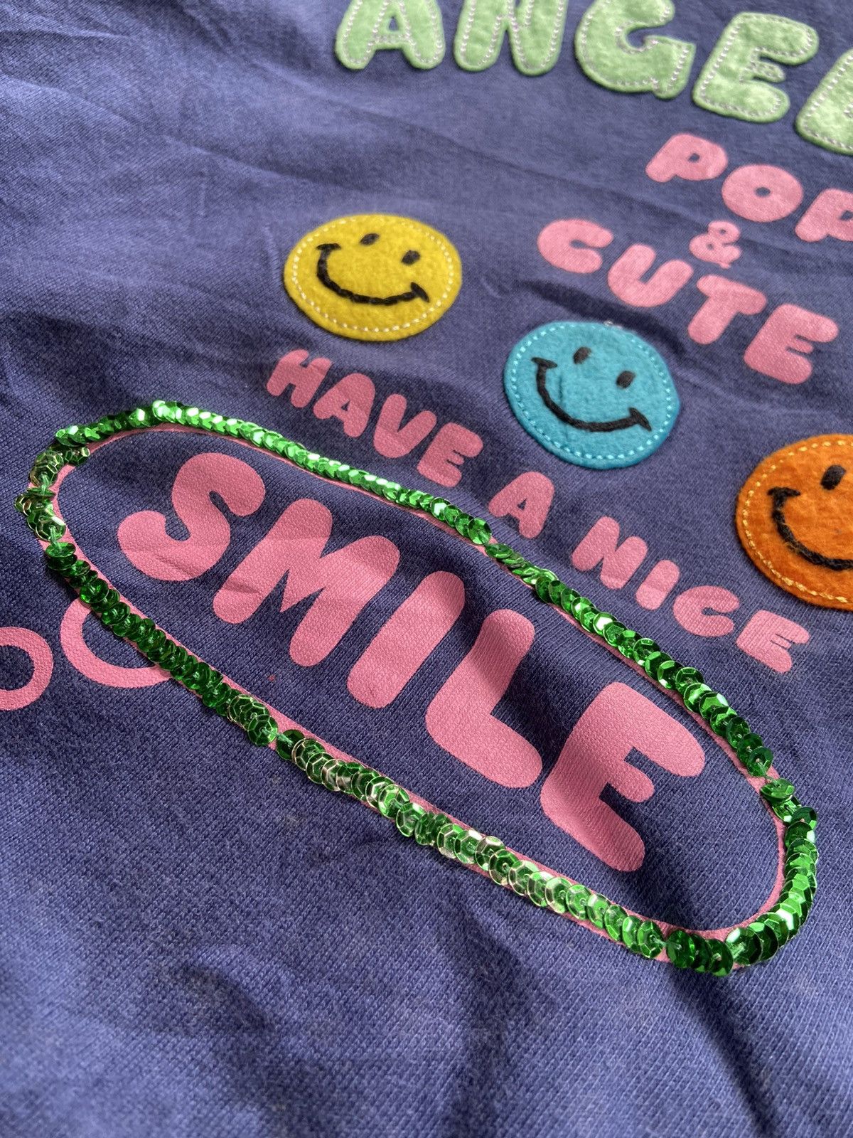 Angel Blue ANGELS BLUE POP & CUTE HAVE A NICE SMILE ZIP HOODIE Size US S / EU 44-46 / 1 - 17 Thumbnail